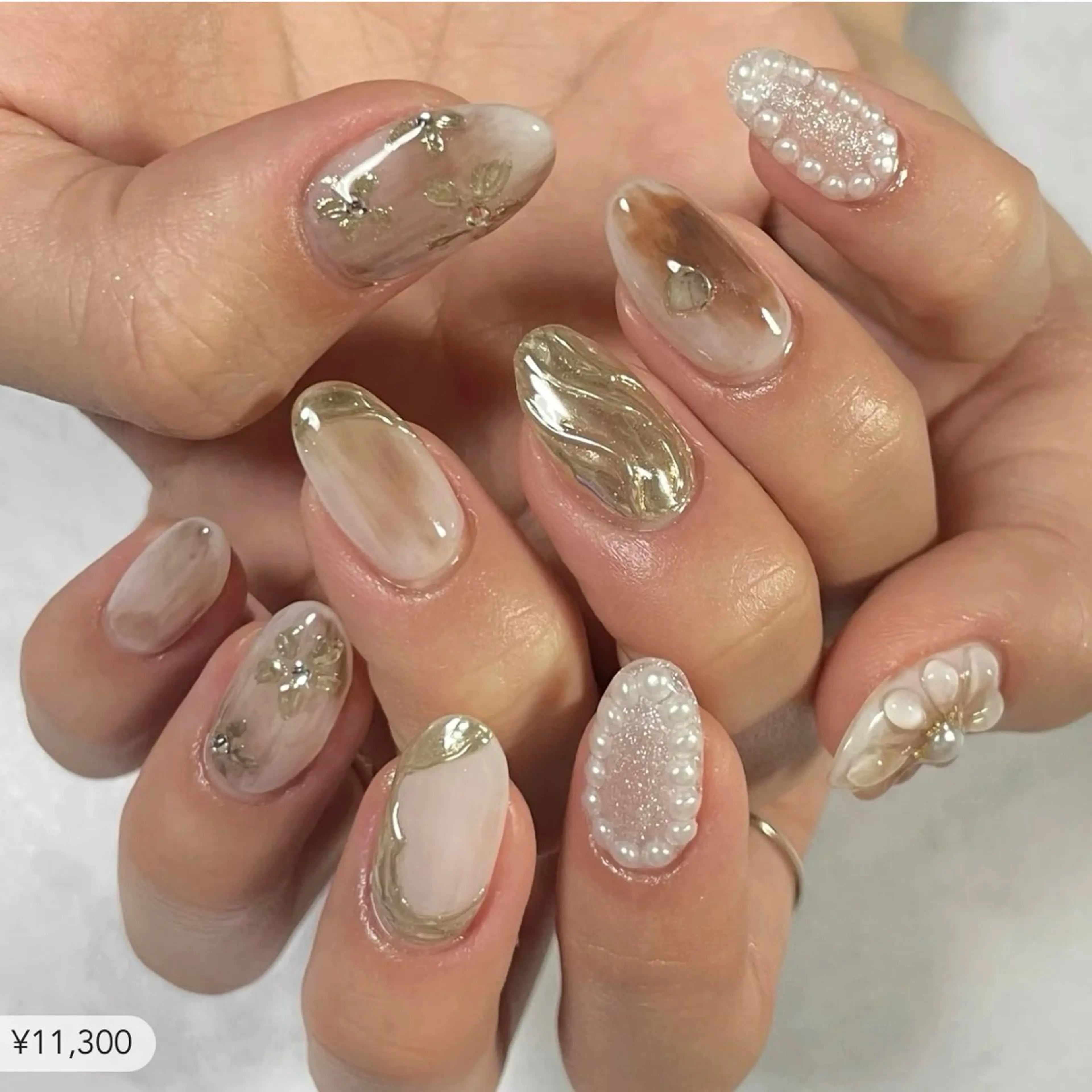 ネイル 成人式 ジェルネイル スカルプネイル nail daisyのネイルデザイン