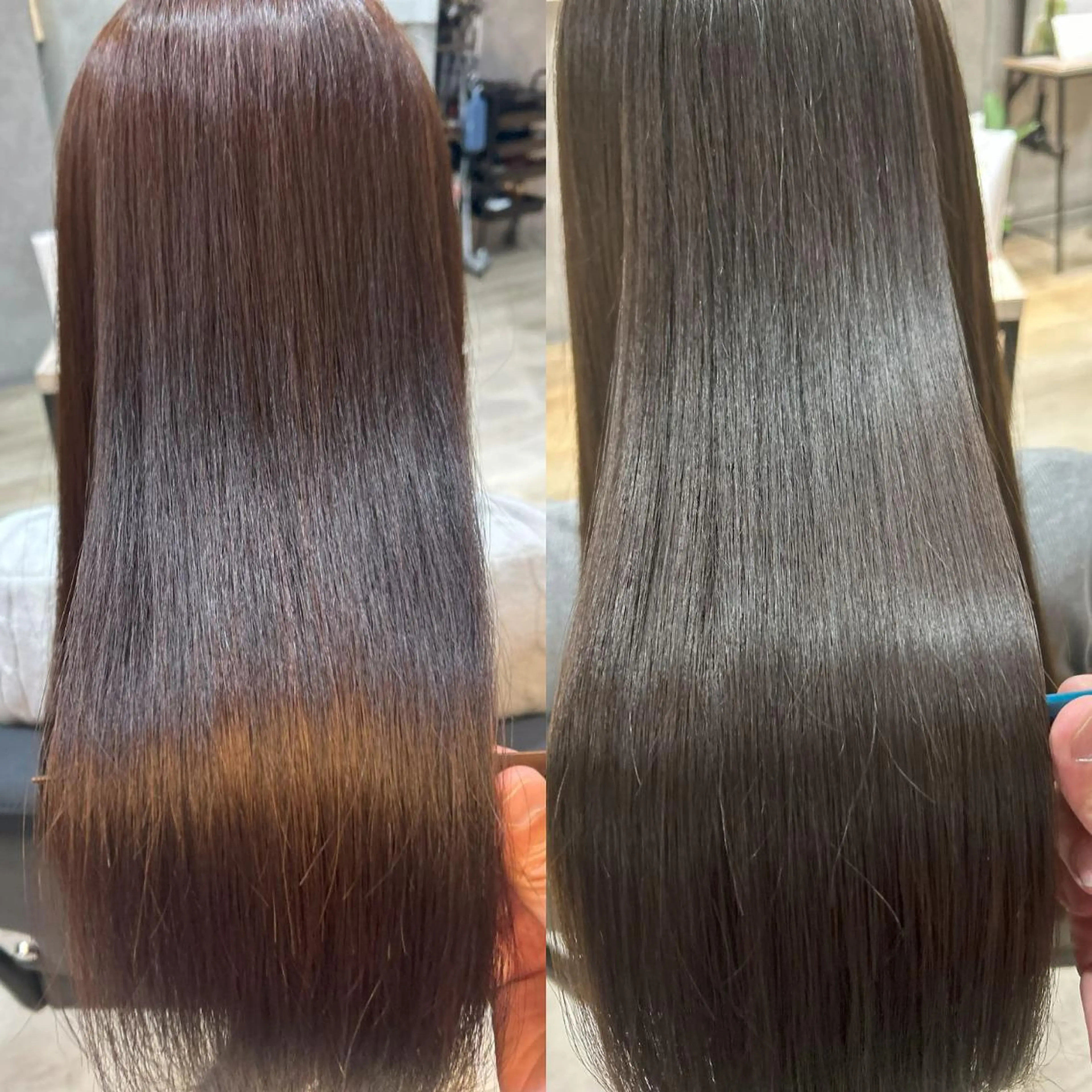 カラー 透明感カラー さく/髪質改善× 縮毛矯正/町田のヘアスタイル