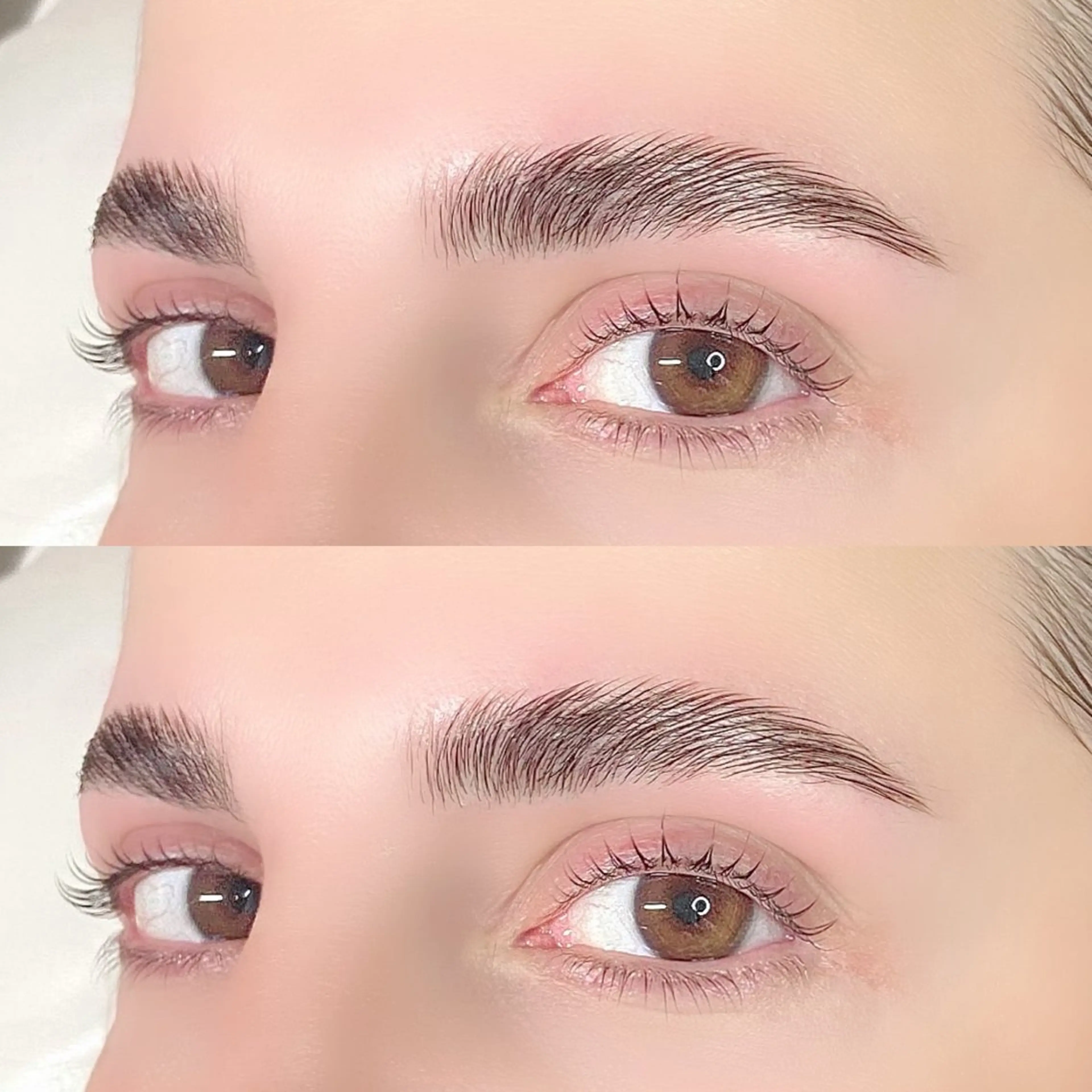 ハリウッドブロウリフト🌱眉wax付きの写真