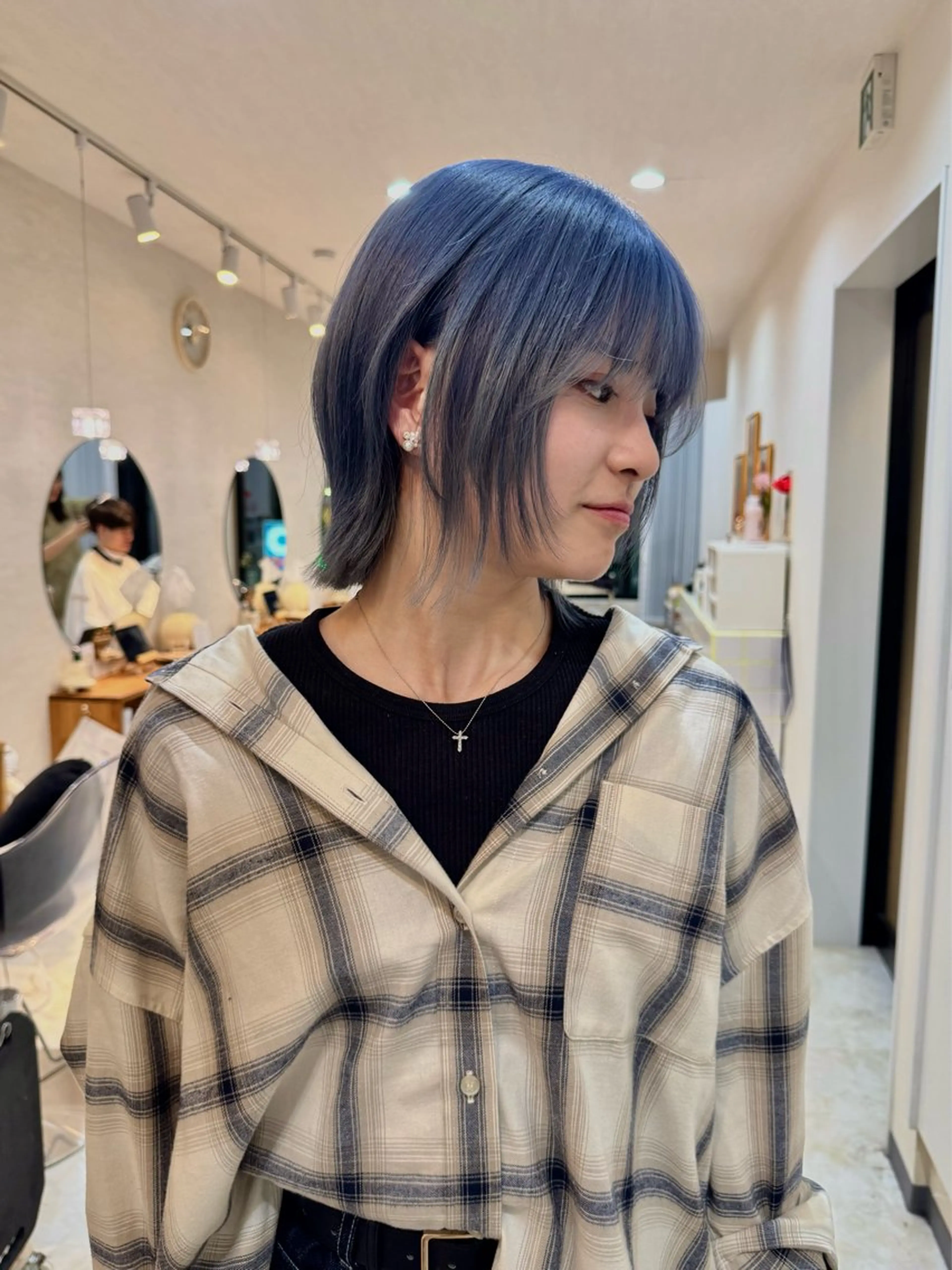 ショート カラー ヘアカラー トリートメント コイデ リュウセイのヘアスタイル