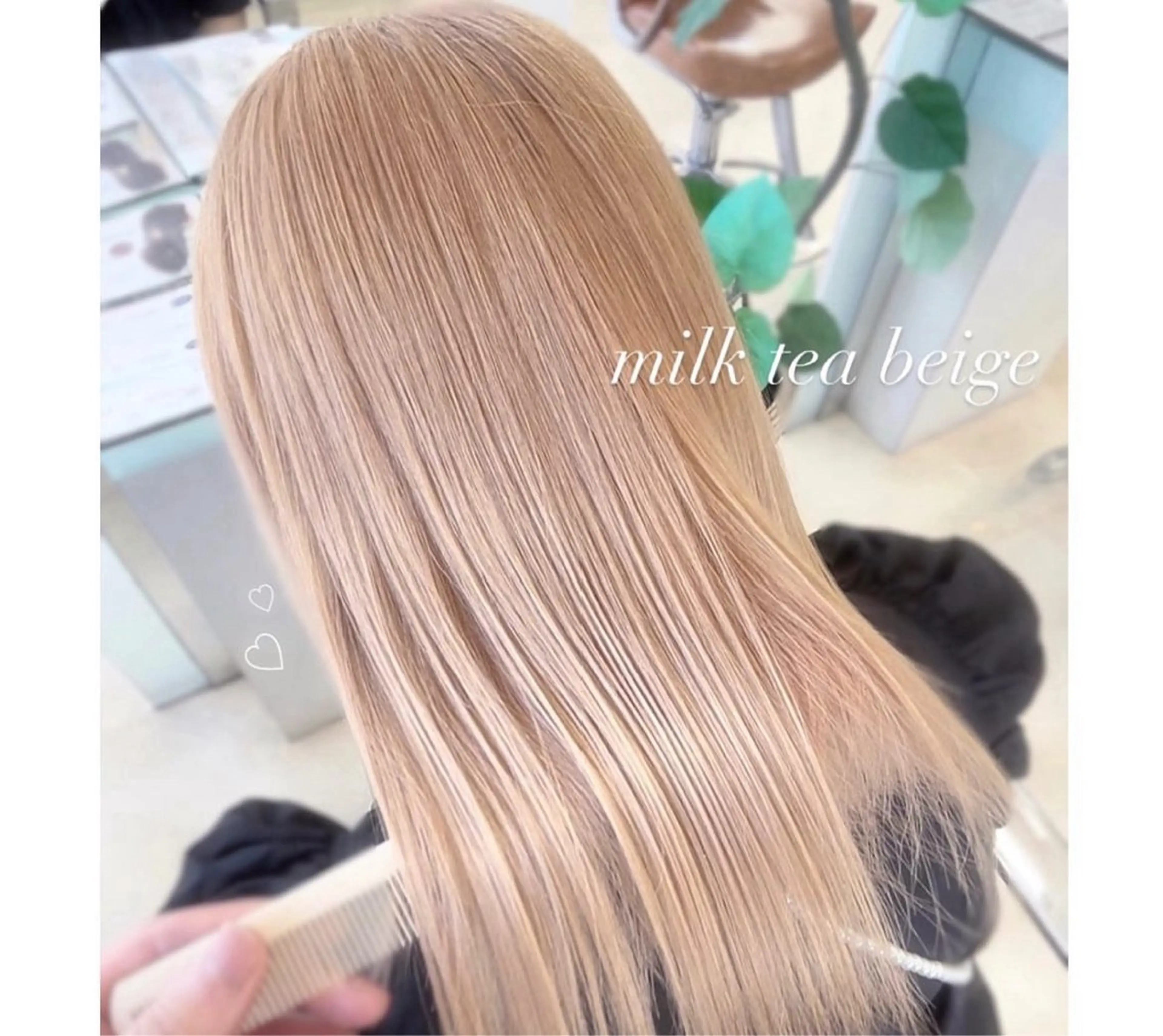 ミディアム カラー 透明感モテカラー🎀 ／𝐦𝐨𝐞のヘアスタイル