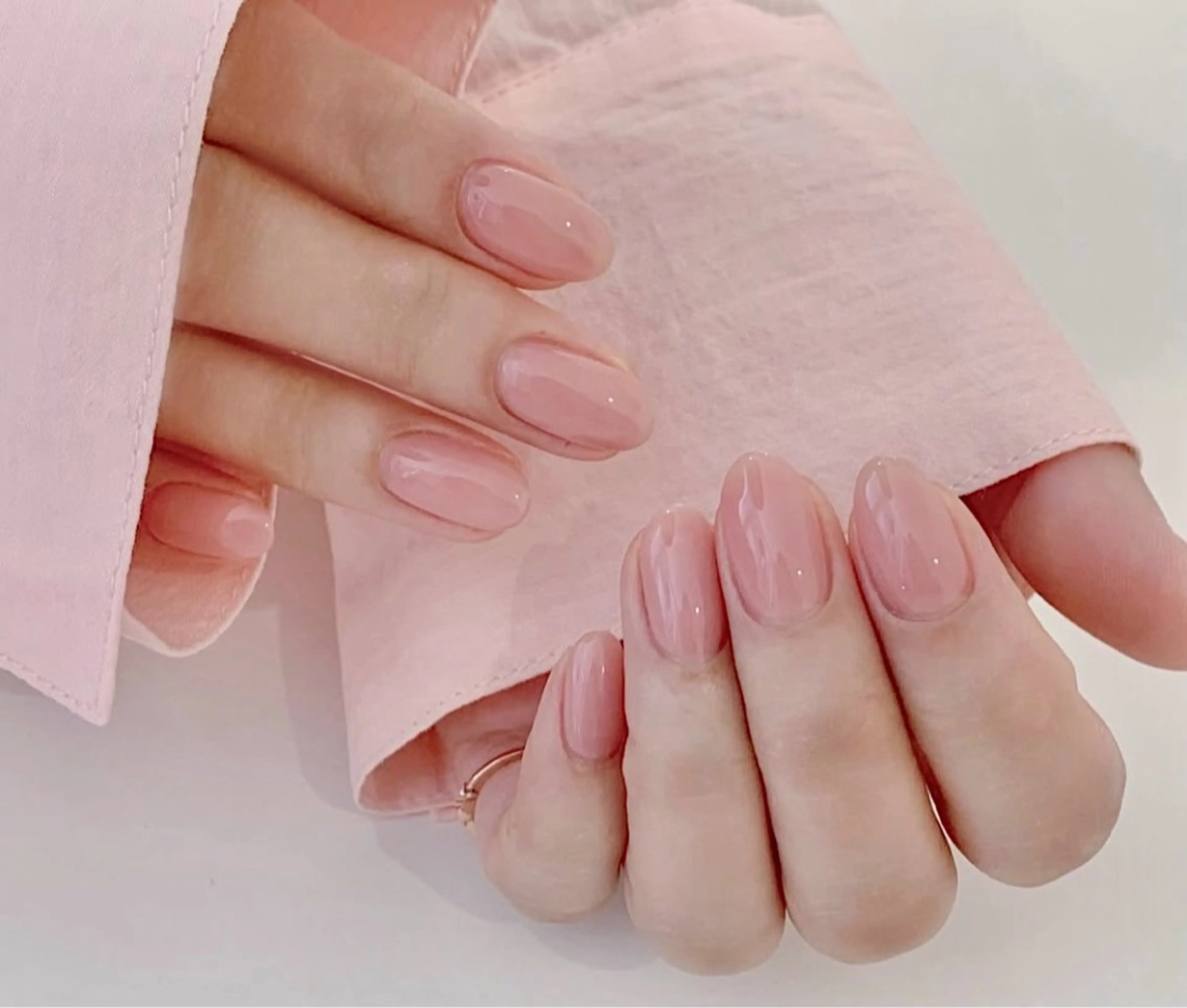 【新規・リピーター様おすすめ】🇰🇷K-Beautyワンカラー✨透明感×韓国っぽツヤ感💅大好評シンプルデザイン💖の写真