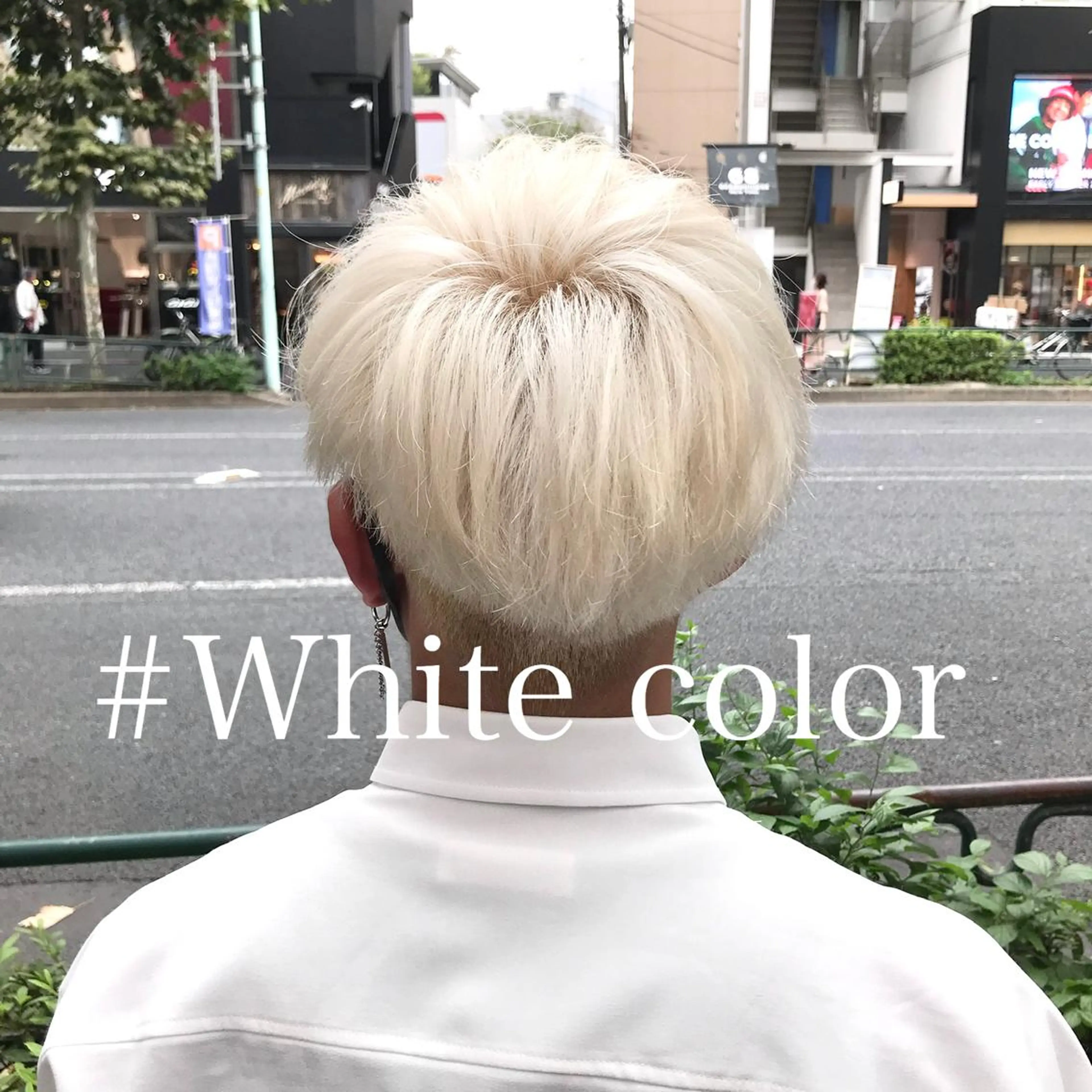 ショート カラー メンズ 【渋谷メンズ特化】 🔥BLUCK🔥のヘアスタイル