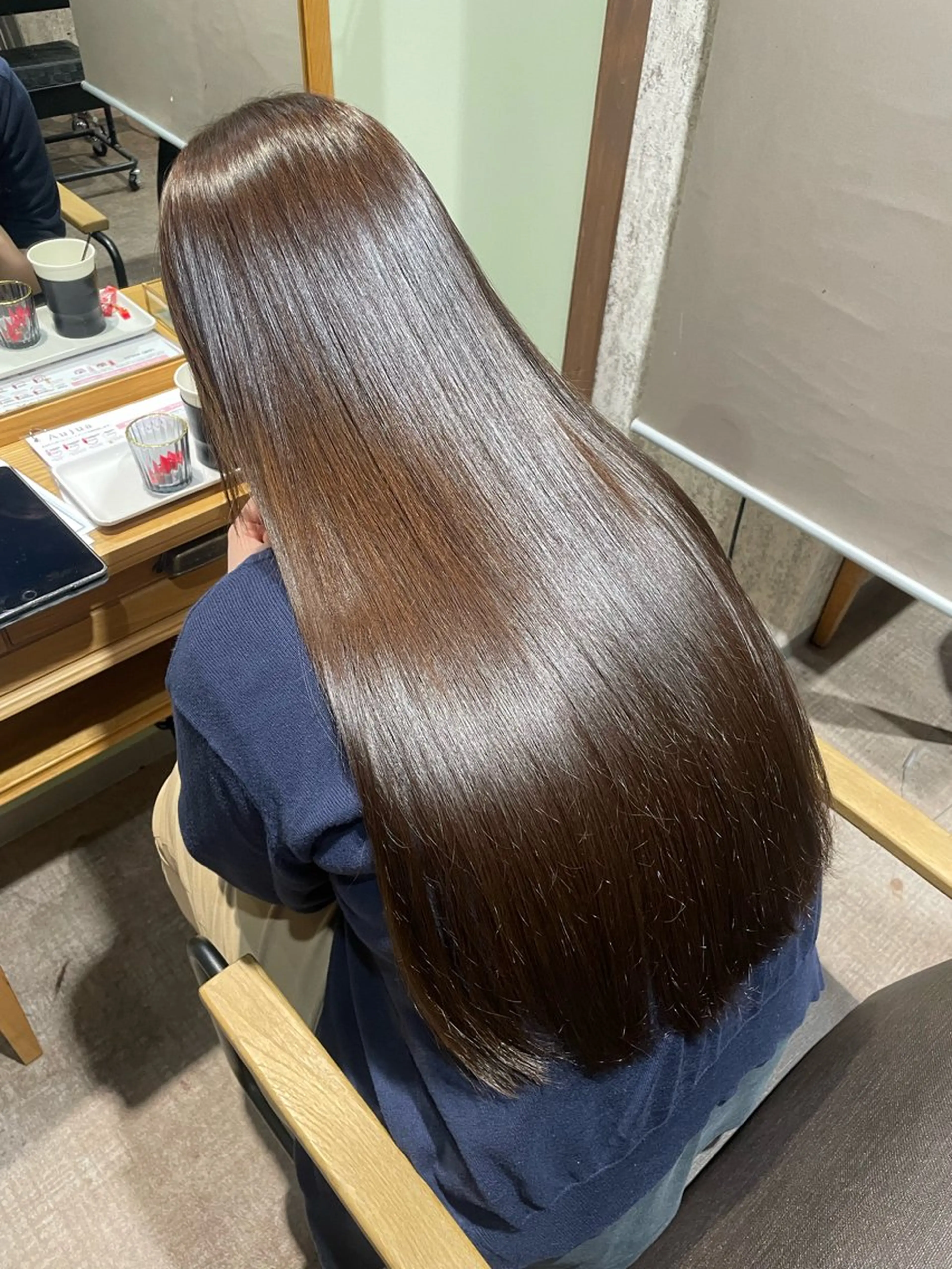ロング カラー カット ヘアカラー 石川 聖奈のヘアスタイル