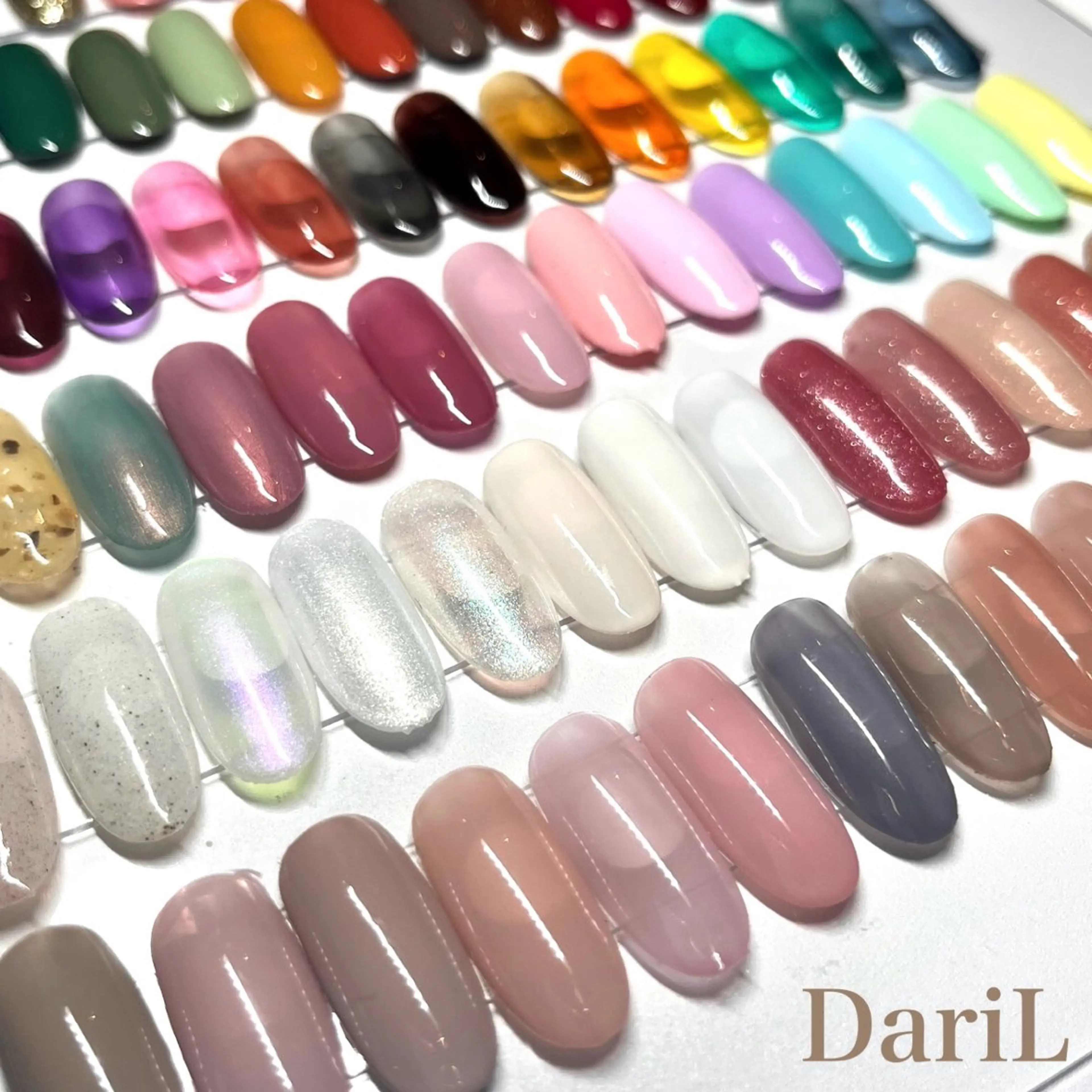 ネイル ラメ(グリッター) ワンカラーネイル ハンドネイル フットネイル DariL Ayaのネイルデザイン