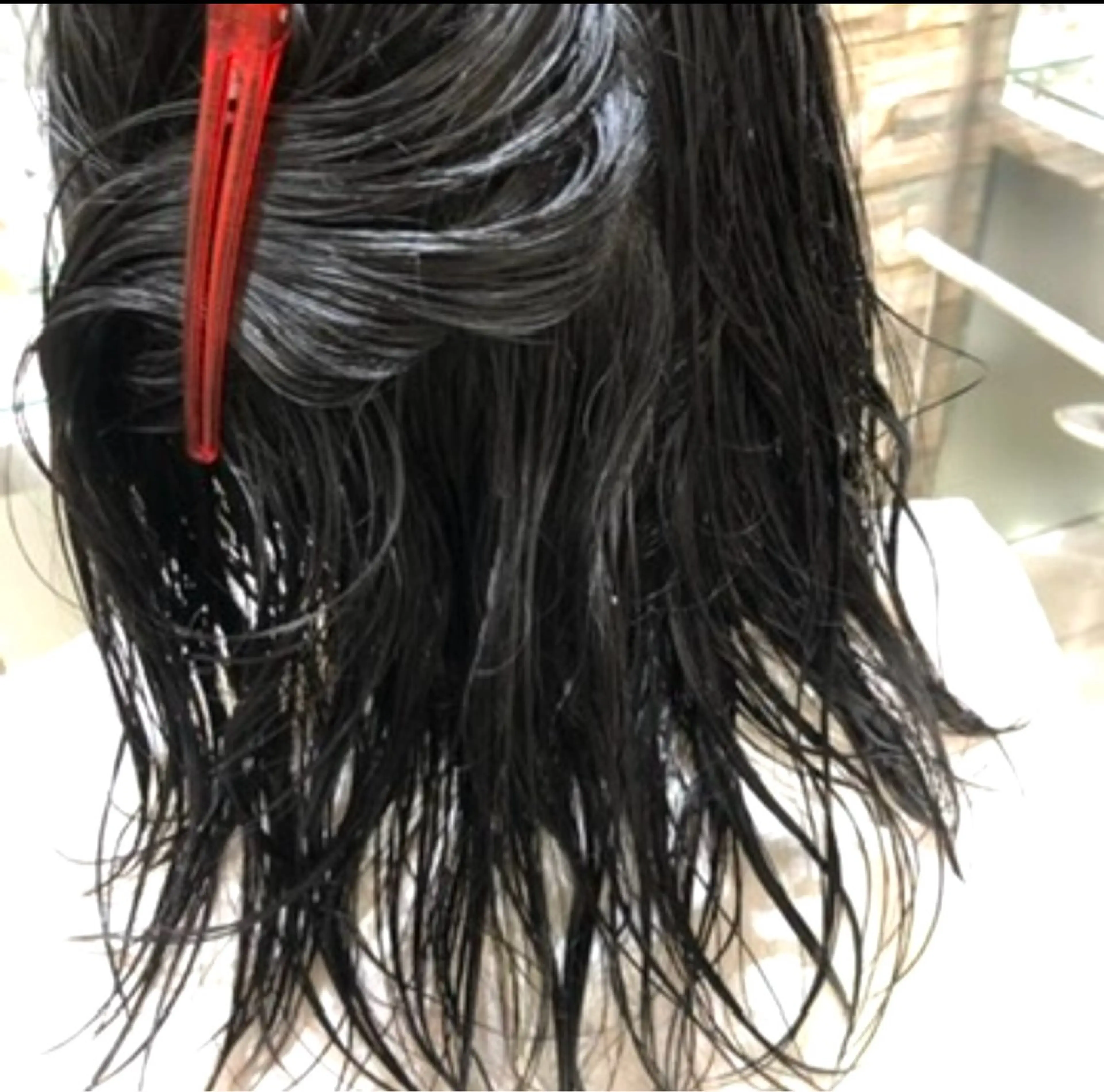 ミディアム 髪質改善 トリートメント 酸性ストレート特化× 艶髪師/及川のヘアスタイル