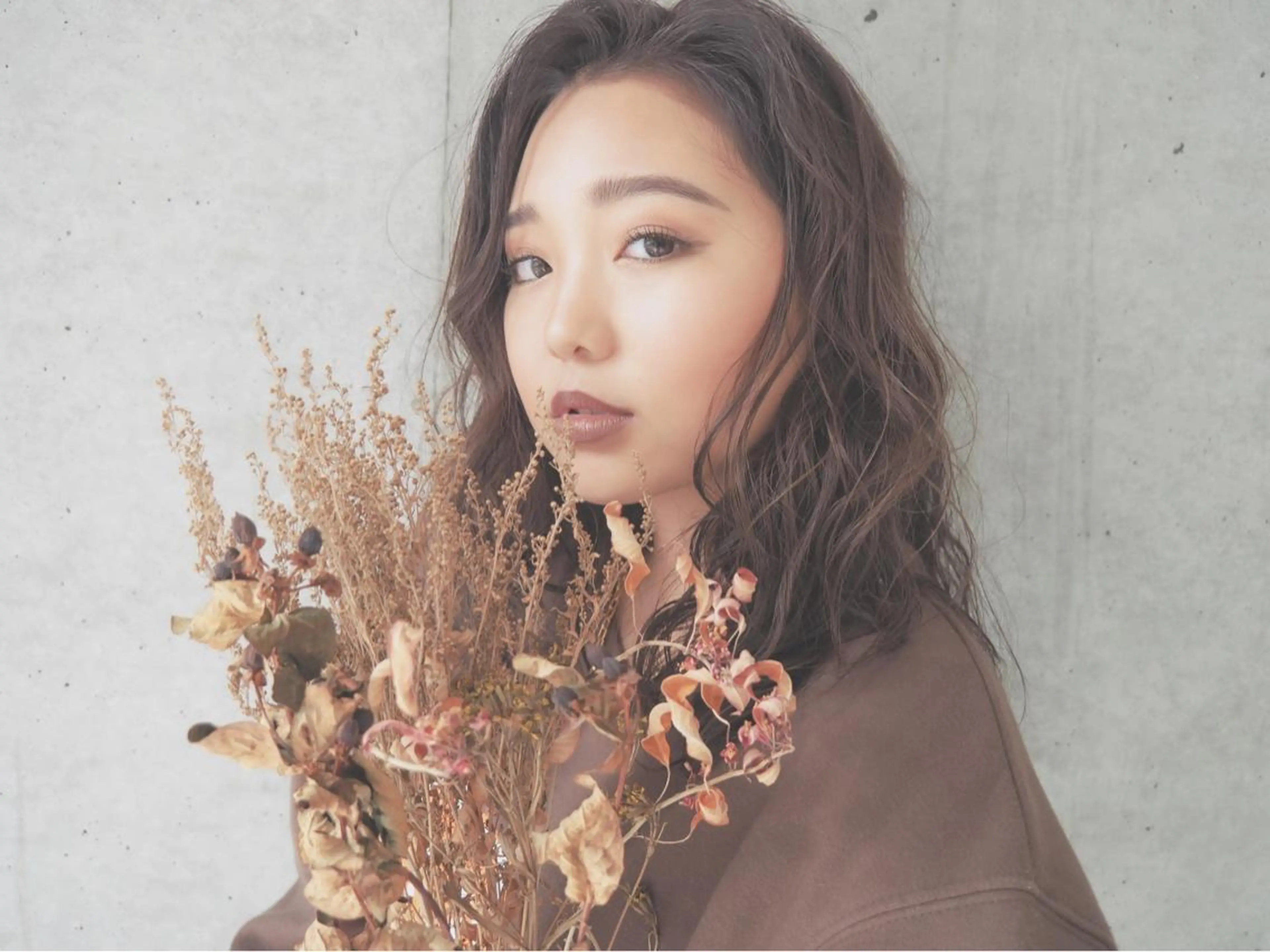 ミディアム パーマ ハイライト/髪質改善 ans/黒木 和大のヘアスタイル