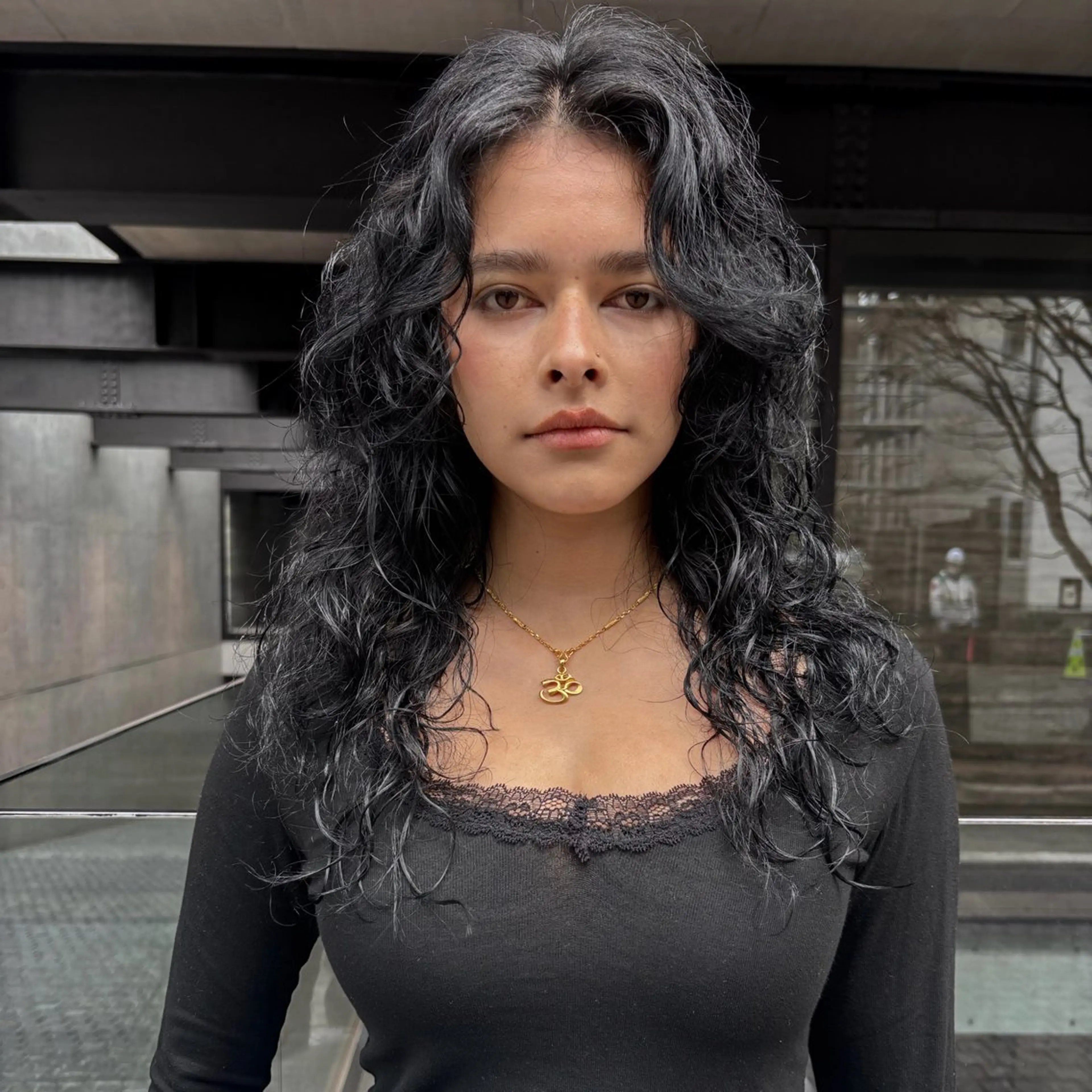 ロング パーマ カット パーマ 海外風/ブリーチ 💟/MIU☆のヘアスタイル