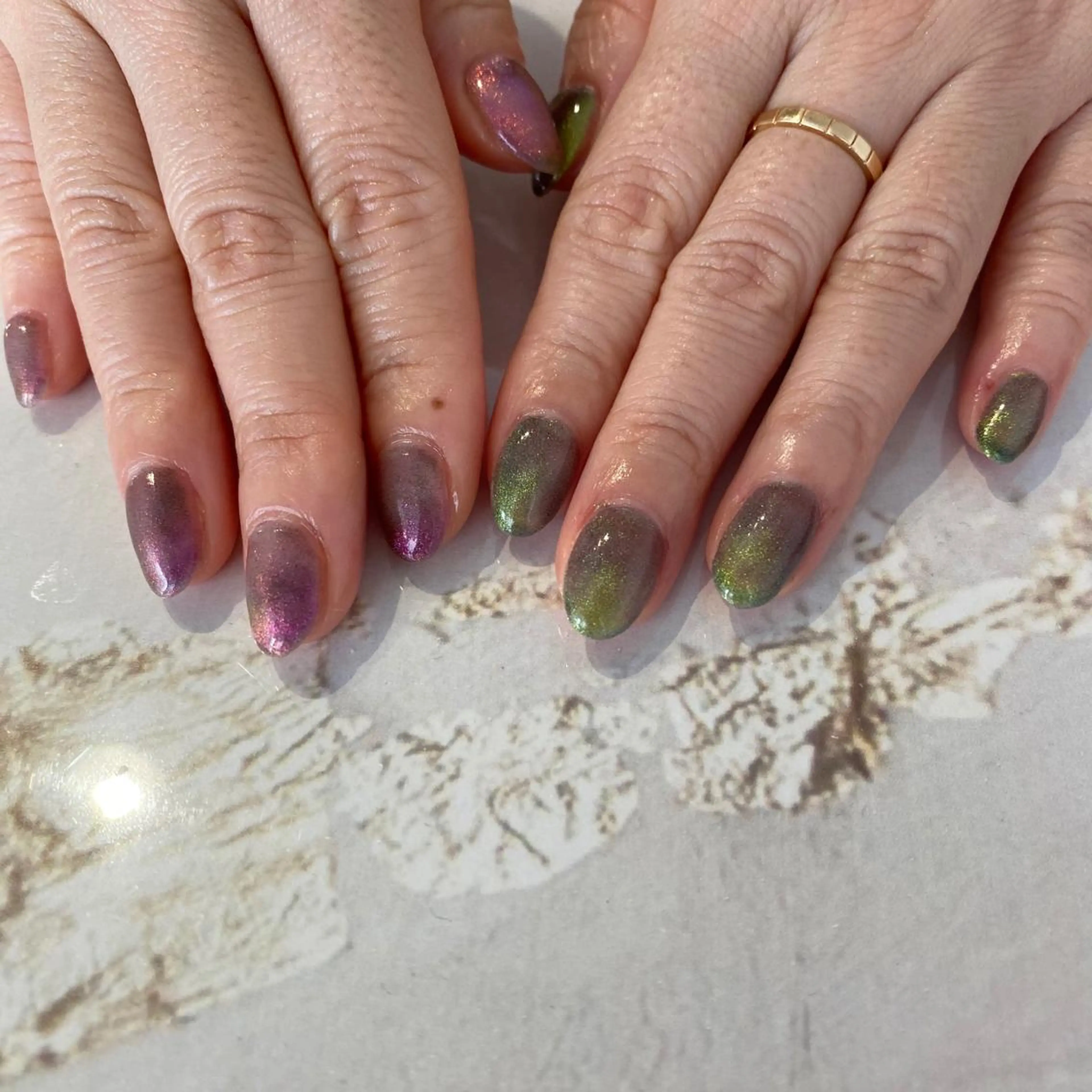 ネイル ジェルネイル エレン 南越谷のネイルデザイン