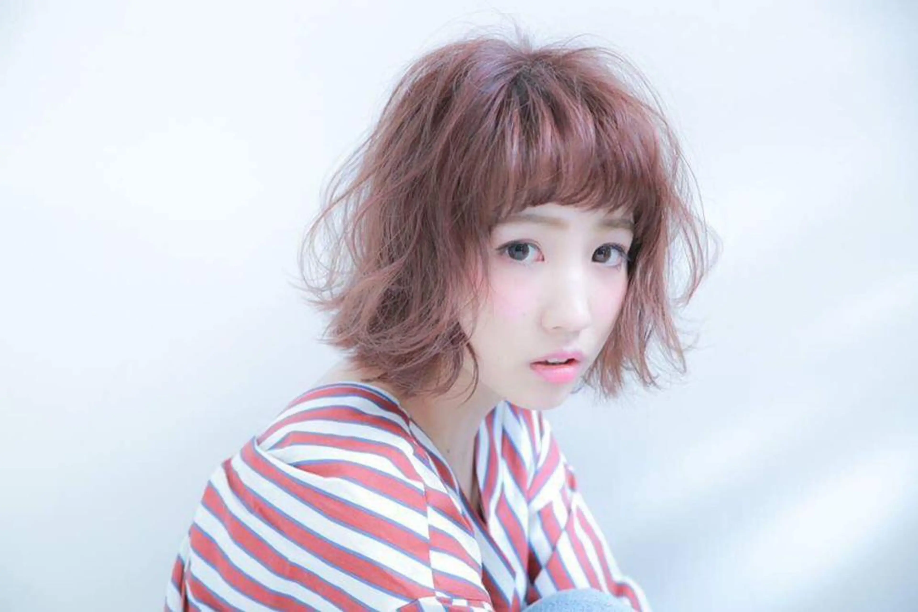 ミディアム メンズパーマ 国安晃平のヘアスタイル