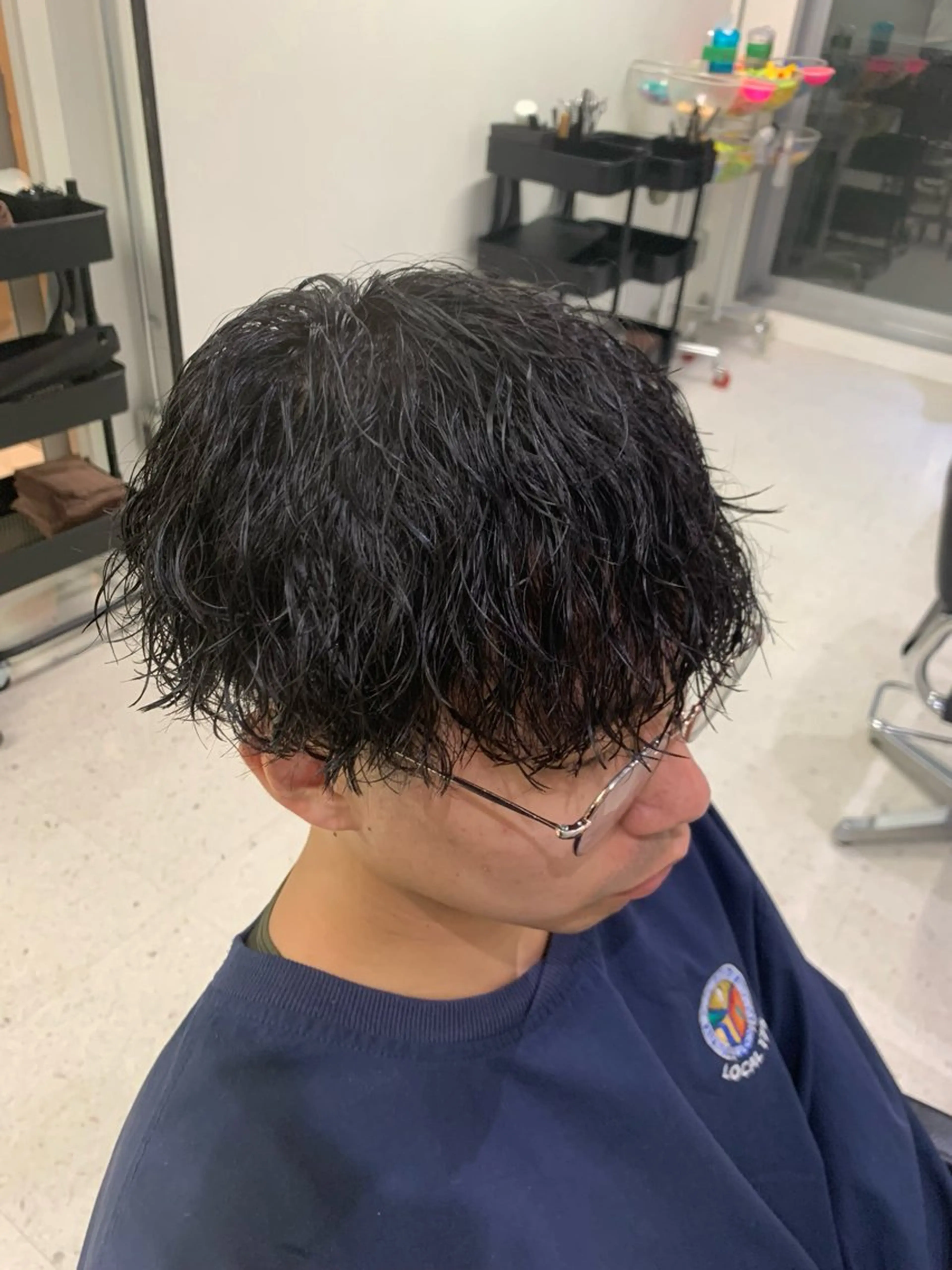 パーマ メンズ メンズパーマ ツイストスパイラルパーマ スパイラルパーマ 横浜メンズマッシュ カット/ショウゴのヘアスタイル