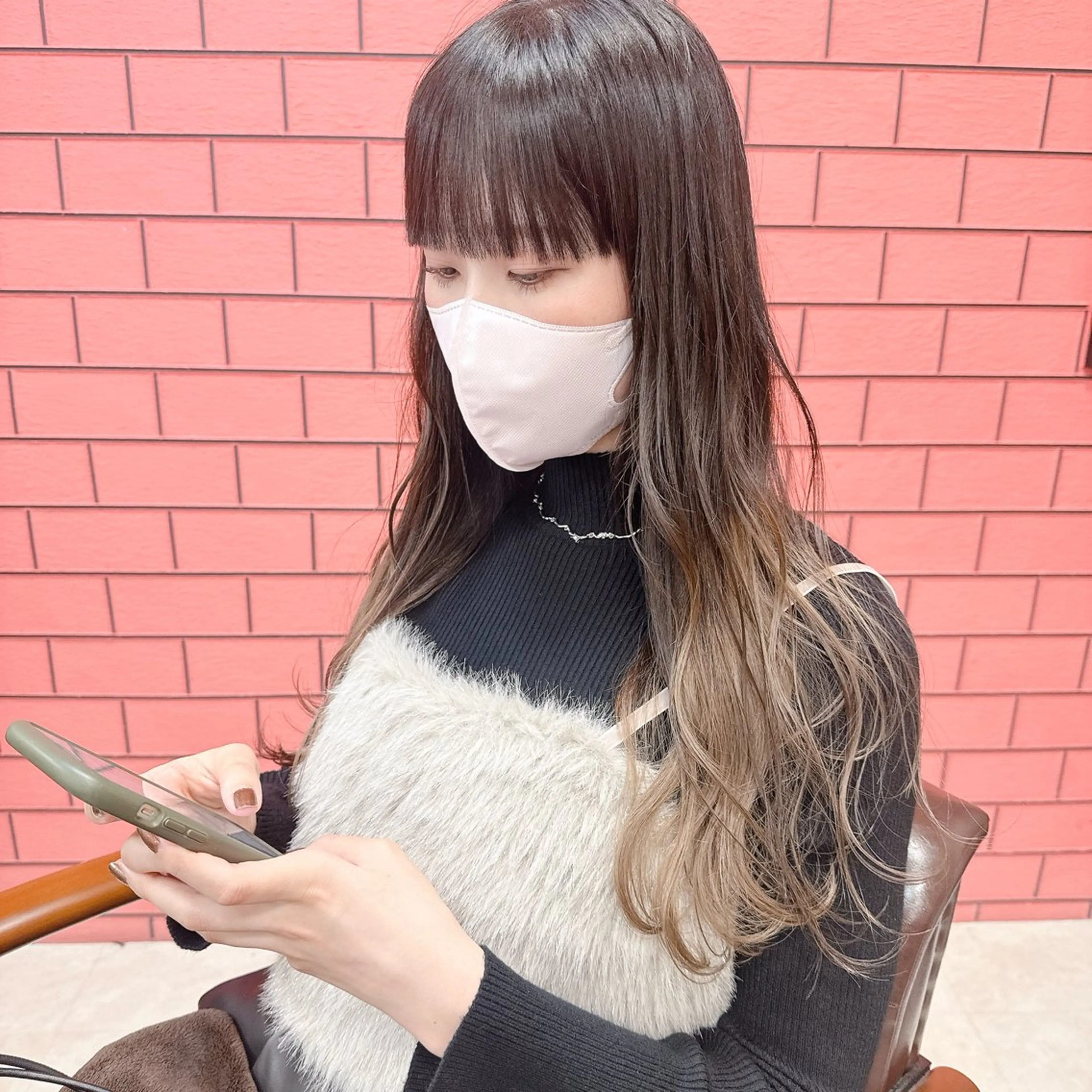 ロング カラー アッシュ バレイヤージュ ブリーチ ケアブリーチ ダブルカラー ヘアカラー トリートメント デザインカラー 髪質改善Lilithのその他イメージ