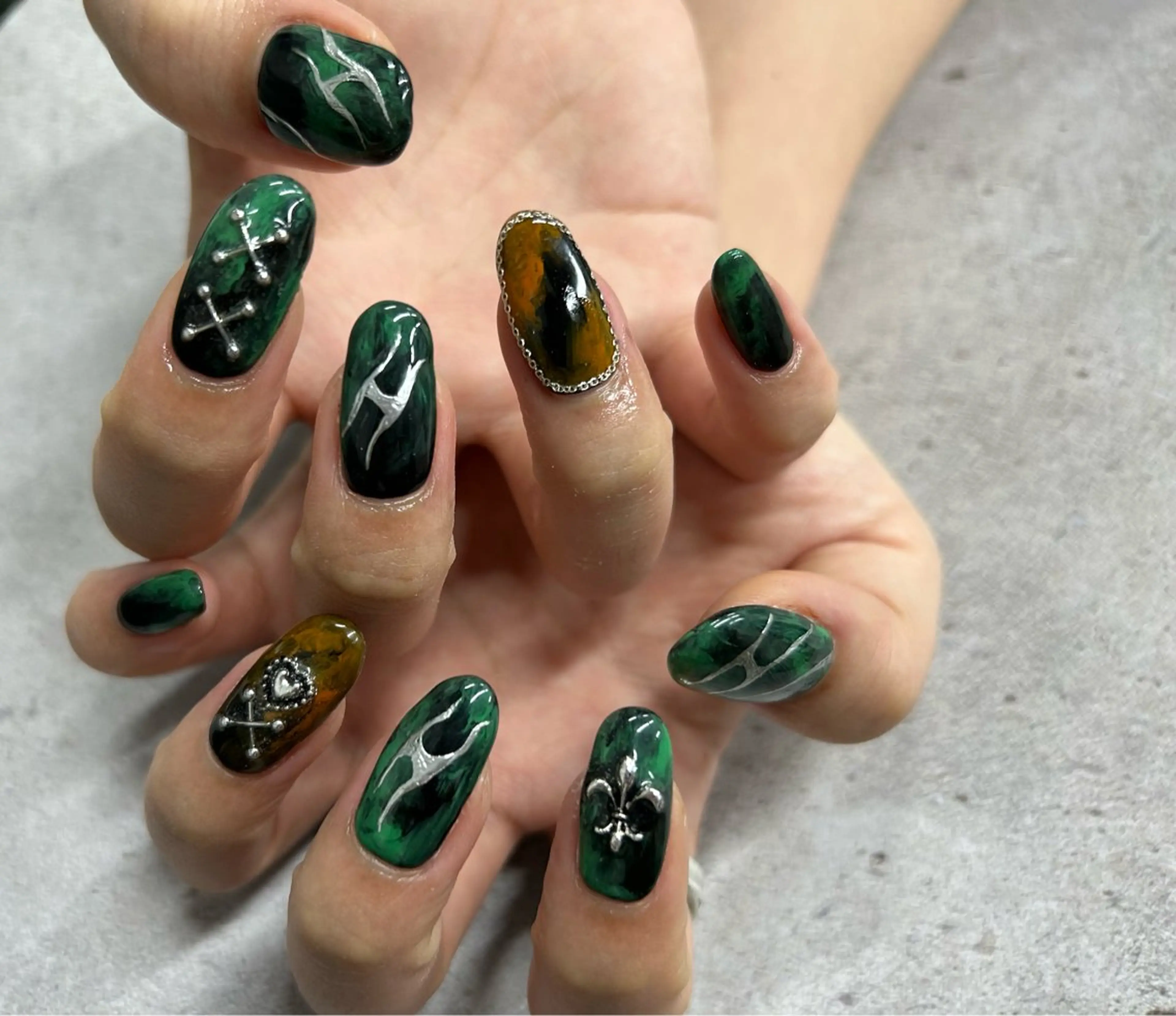 ネイル ハンドネイル Nail Salon agré所属・agré ネイルサロン　アグレのネイルデザイン