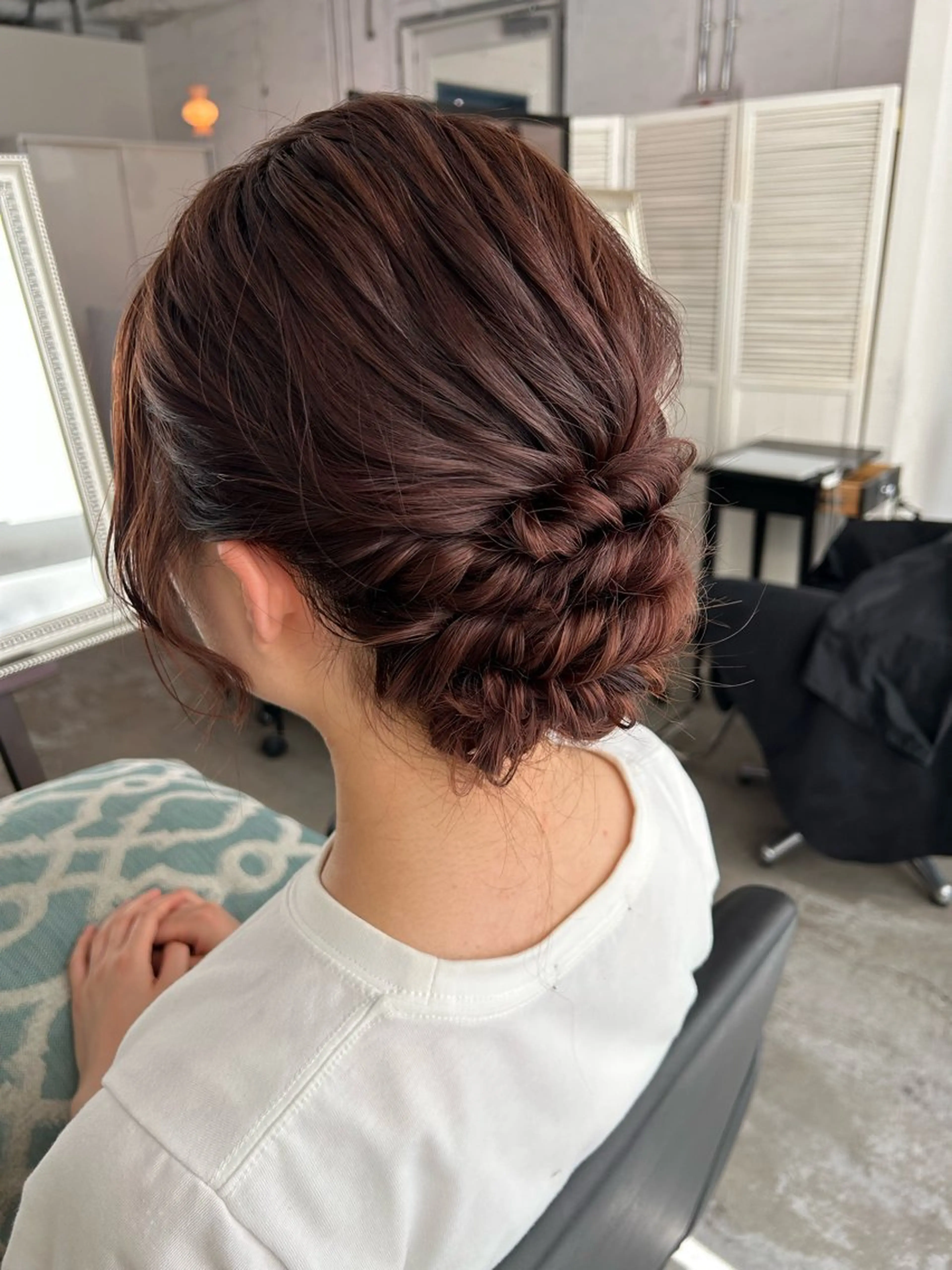 ロング ヘアアレンジ 透明感カラー・ 髪質改善🩵イケダのヘアスタイル