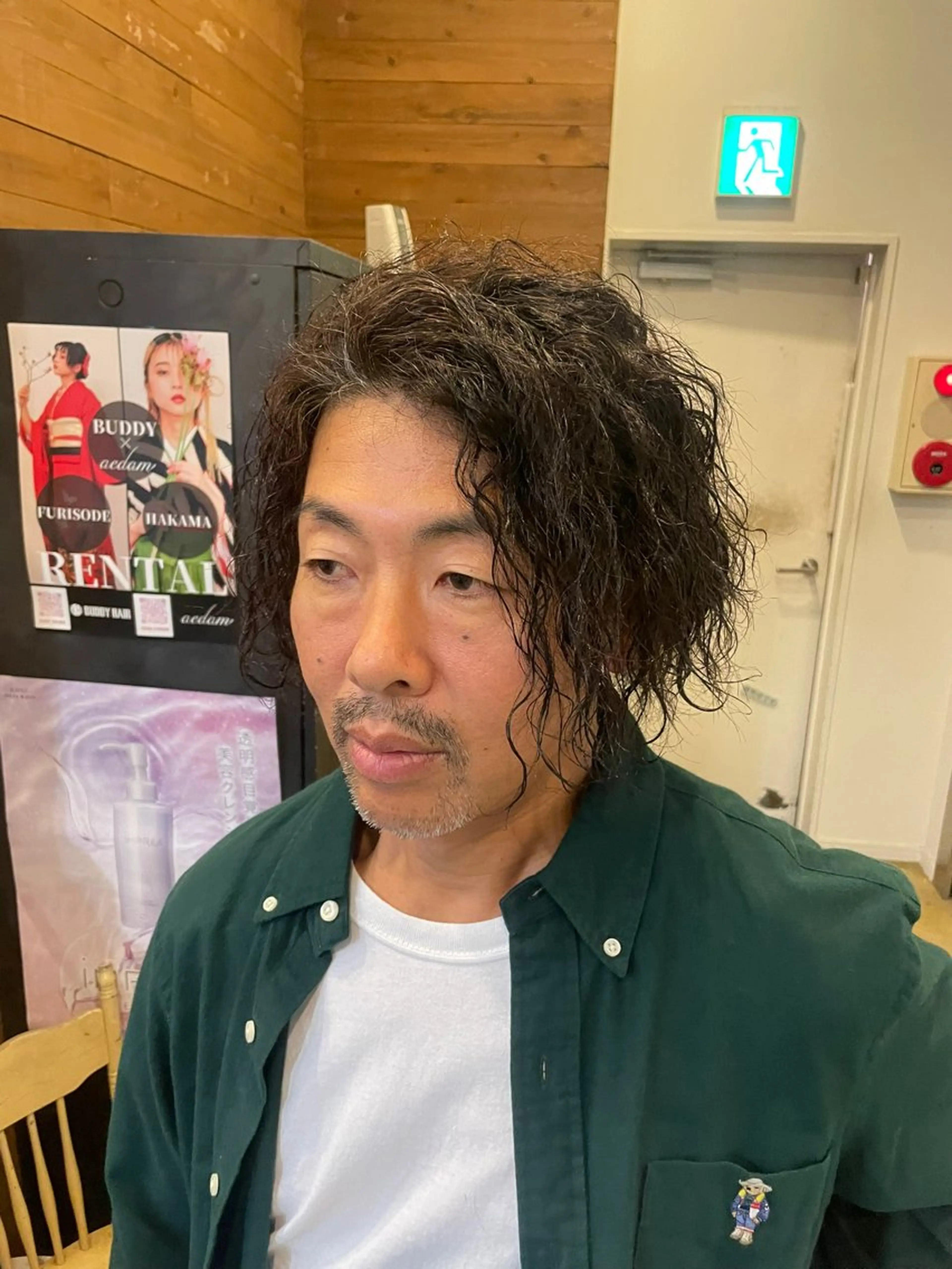 ショート パーマ メンズ パーマ特化 motooのヘアスタイル