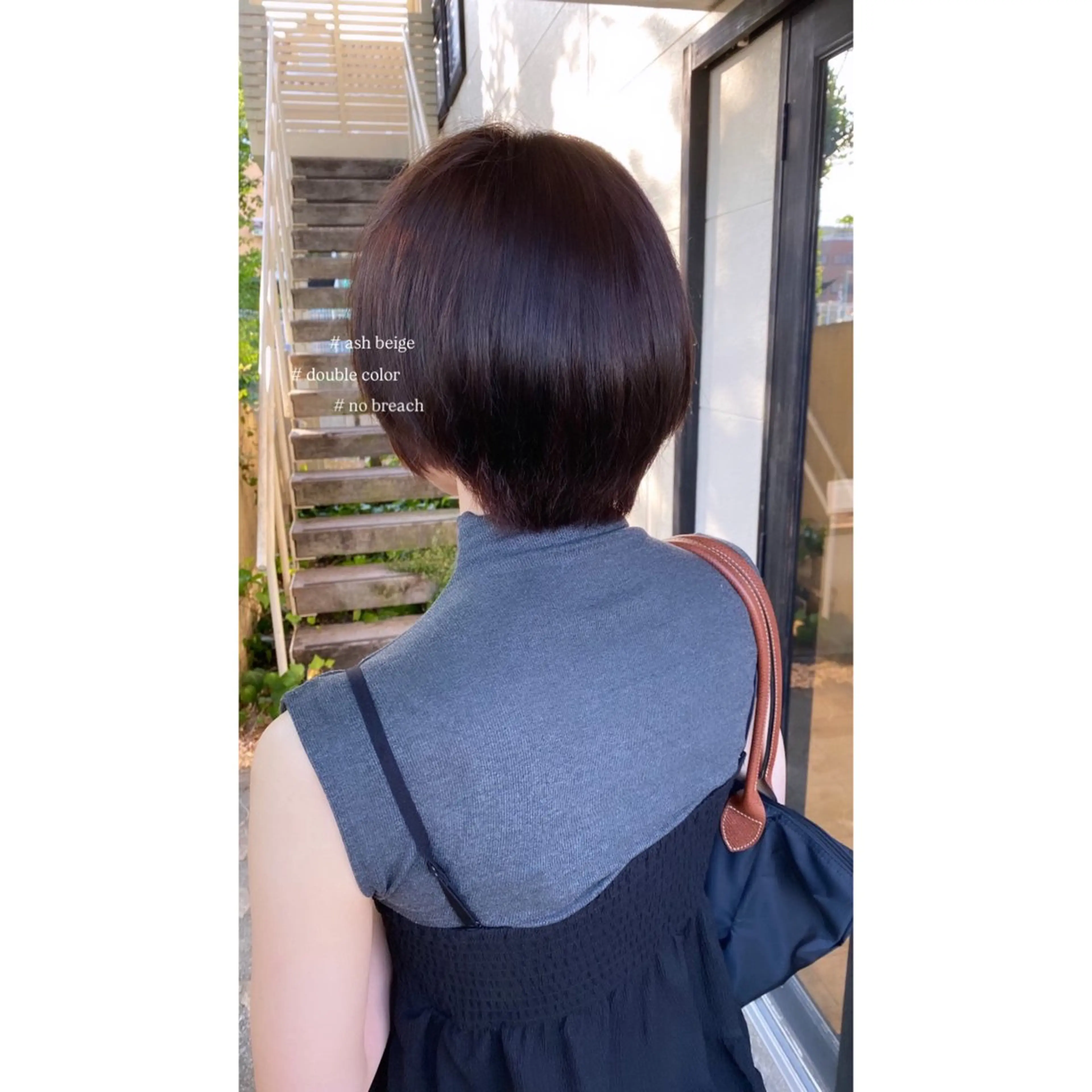 ショート カラー 艶カラー/縮毛矯正 /豊川/ユキのヘアスタイル