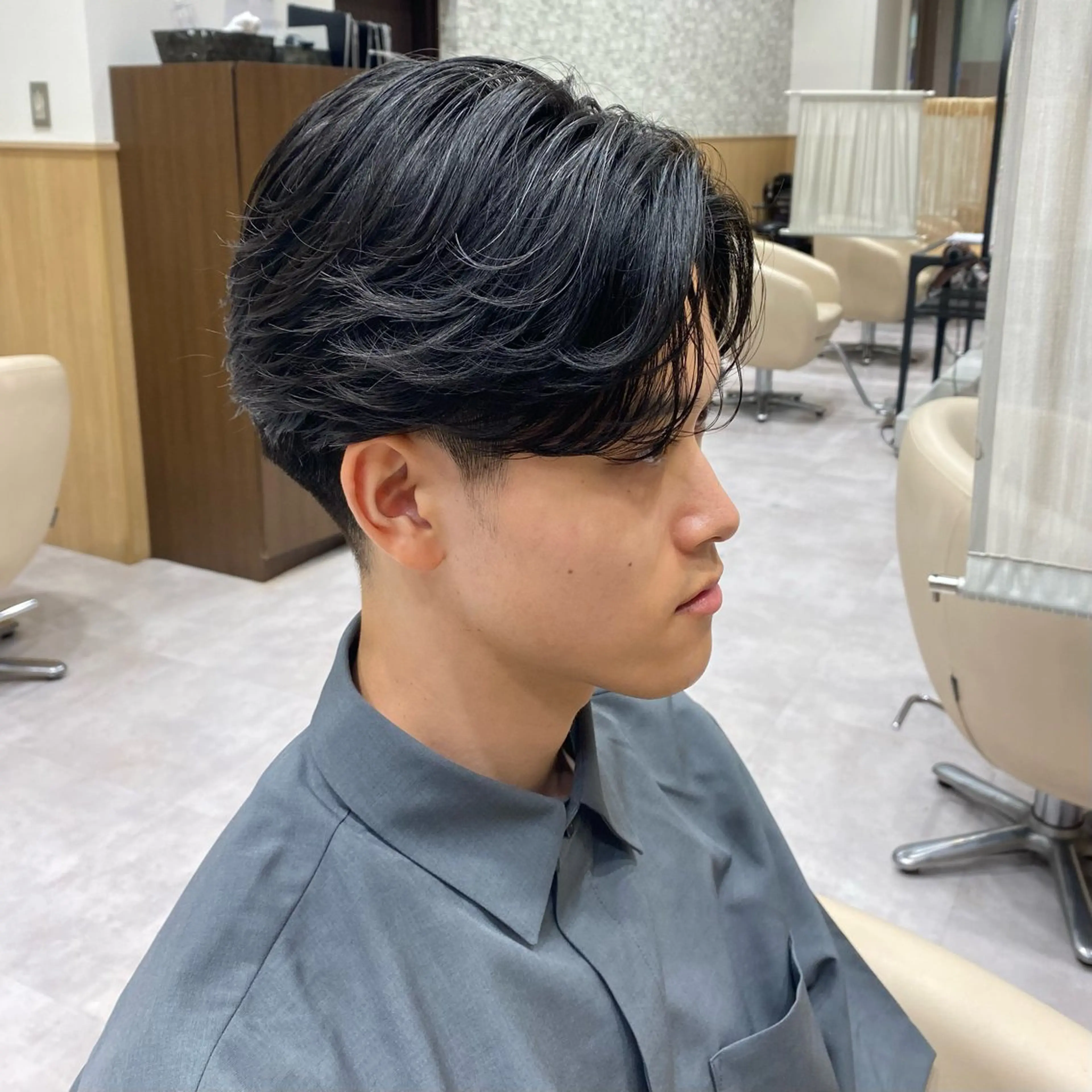 ショート メンズ UNIX所属・村上翼/ハンサム ショート/パーマのヘアスタイル