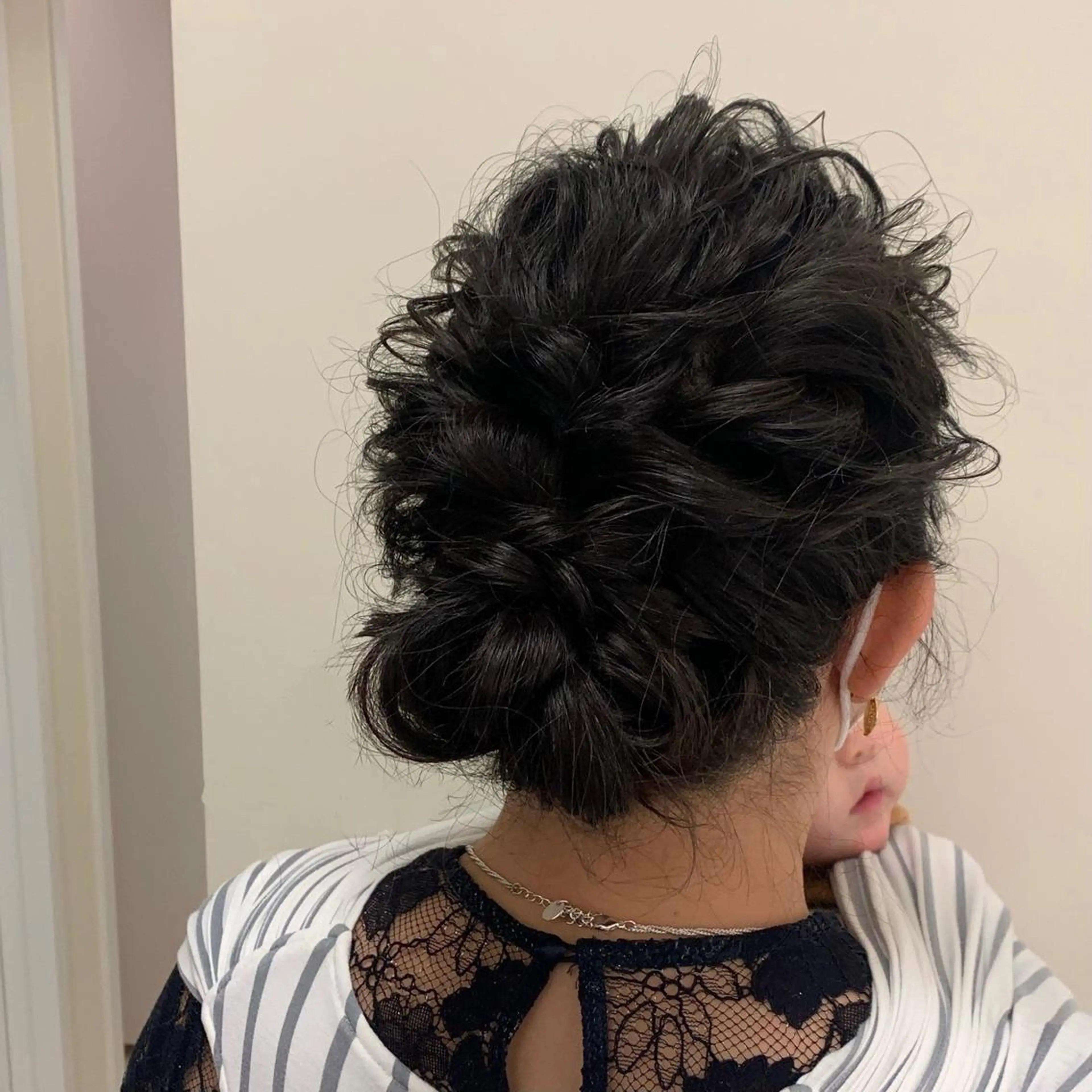 セミロング ヘアアレンジ 倉持美雪 ＊幸せの伝導師＊のヘアスタイル