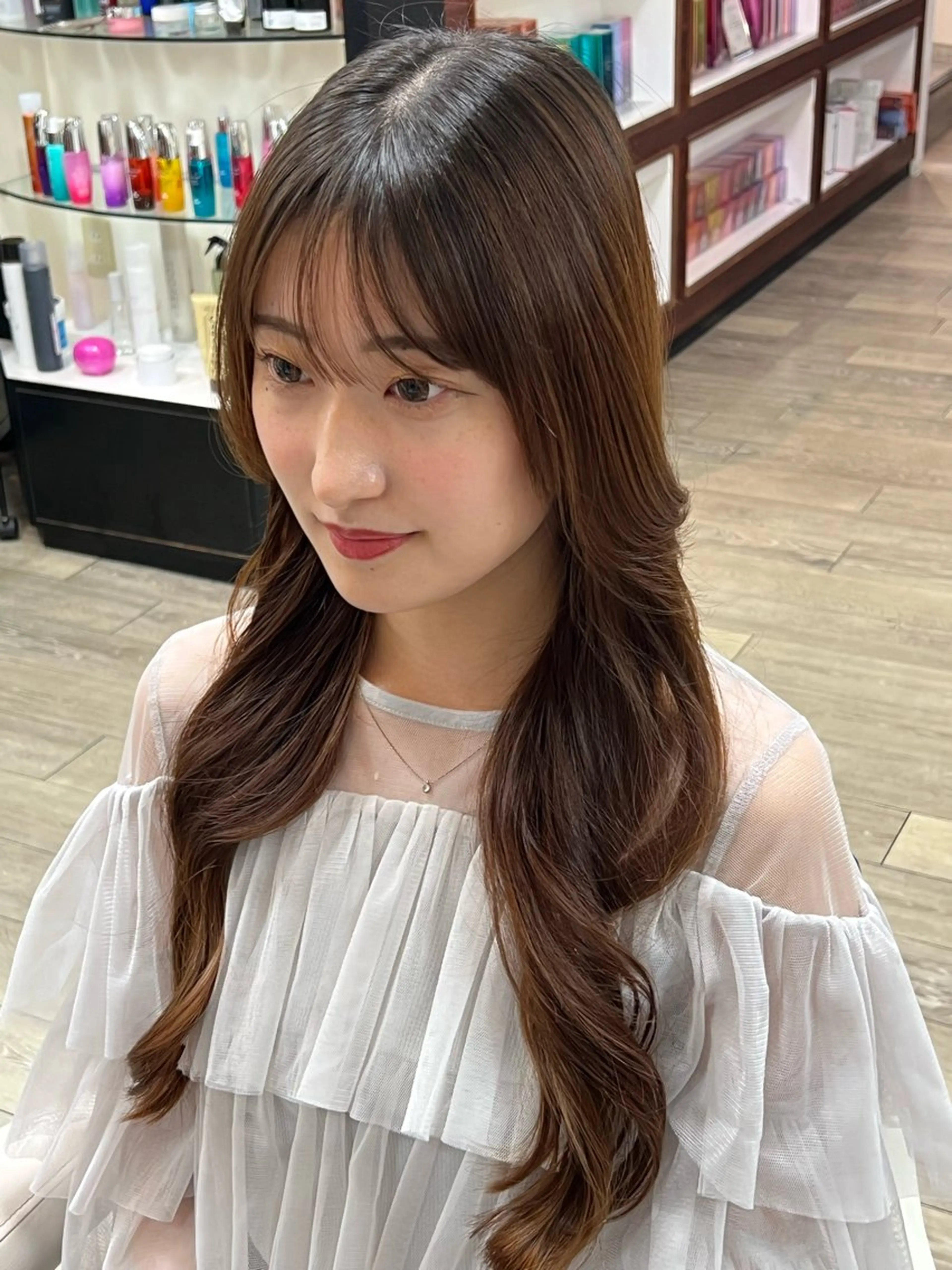 ロング パーマ 宮田 かやののヘアスタイル