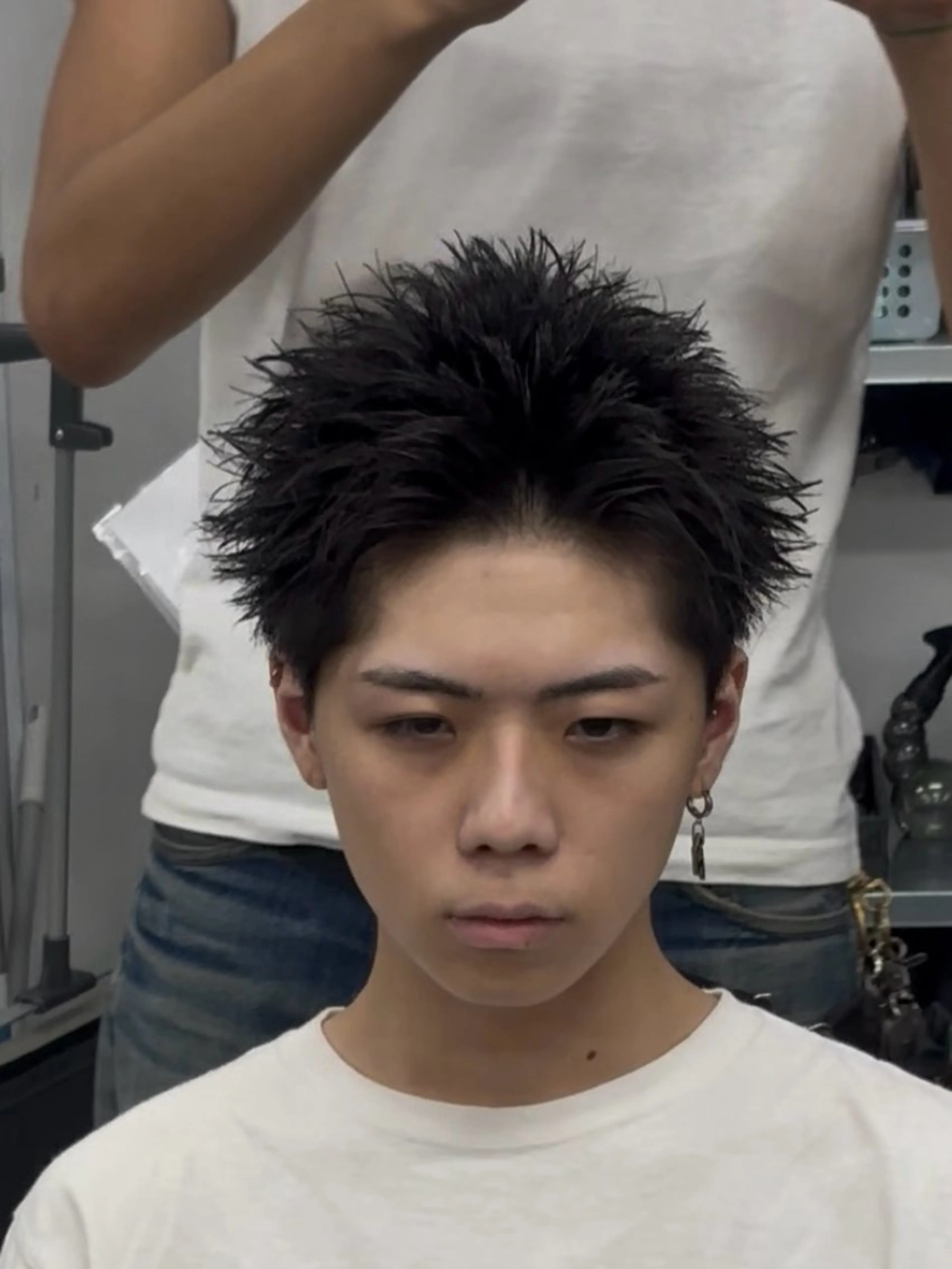 ショート メンズ メンズ特化⚡️パーマ テッタのヘアスタイル