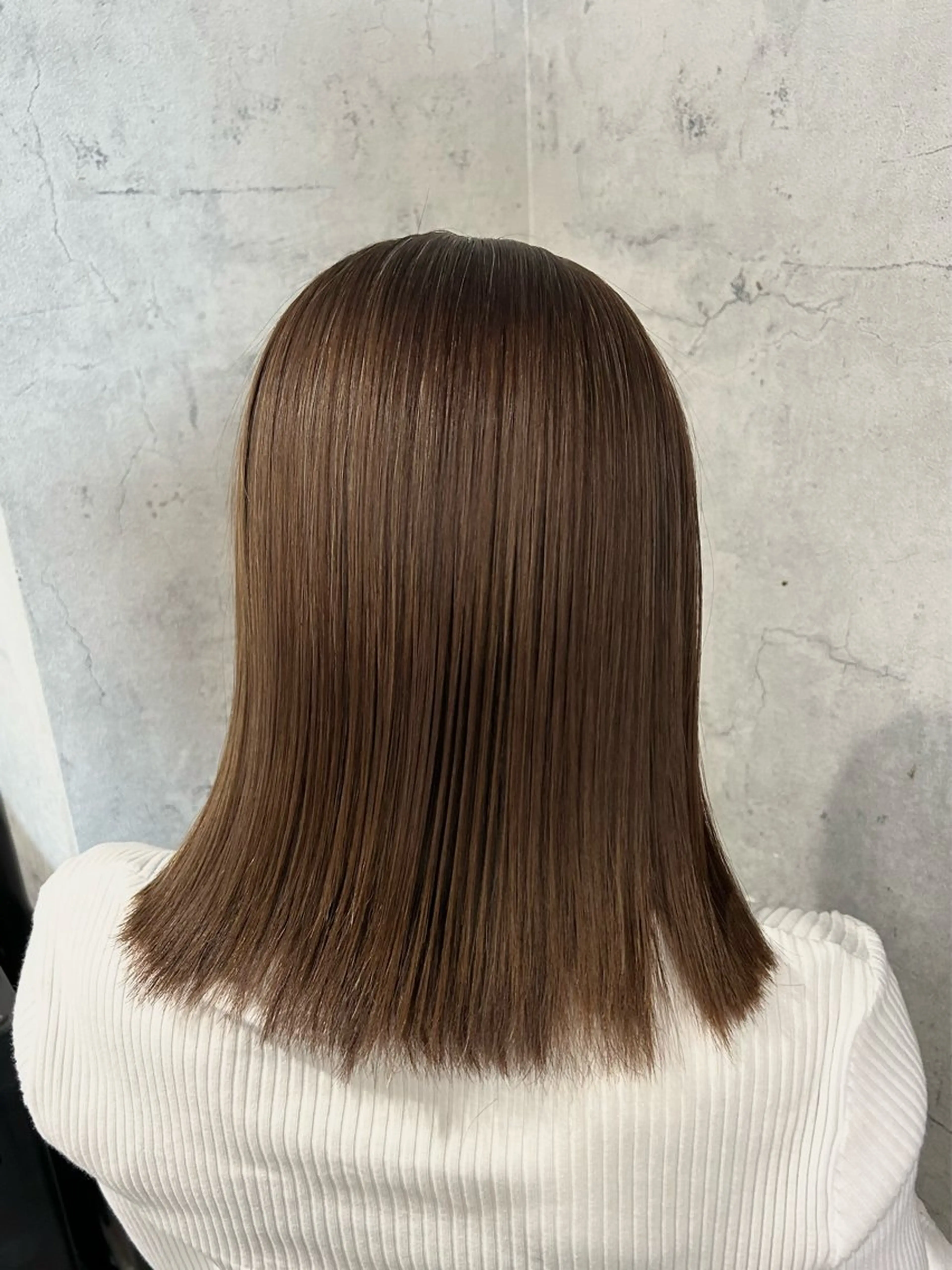 ミディアム 縮毛矯正 カット 縮毛矯正 トリートメント パーソナルカラー 診断🍀マリンのヘアスタイル