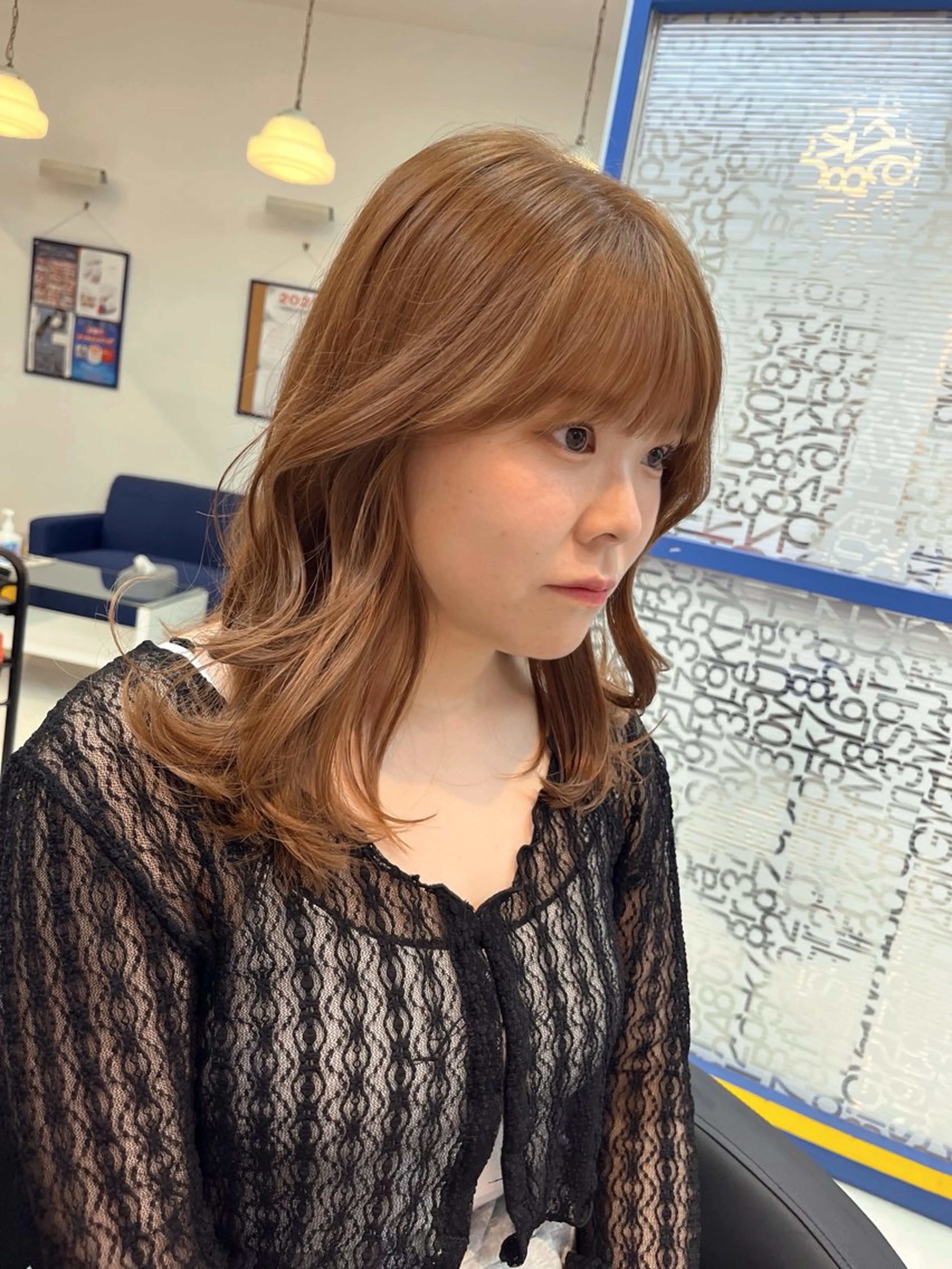 セミロング カラー 86futureshair所属・岡田 麻矢のその他イメージ