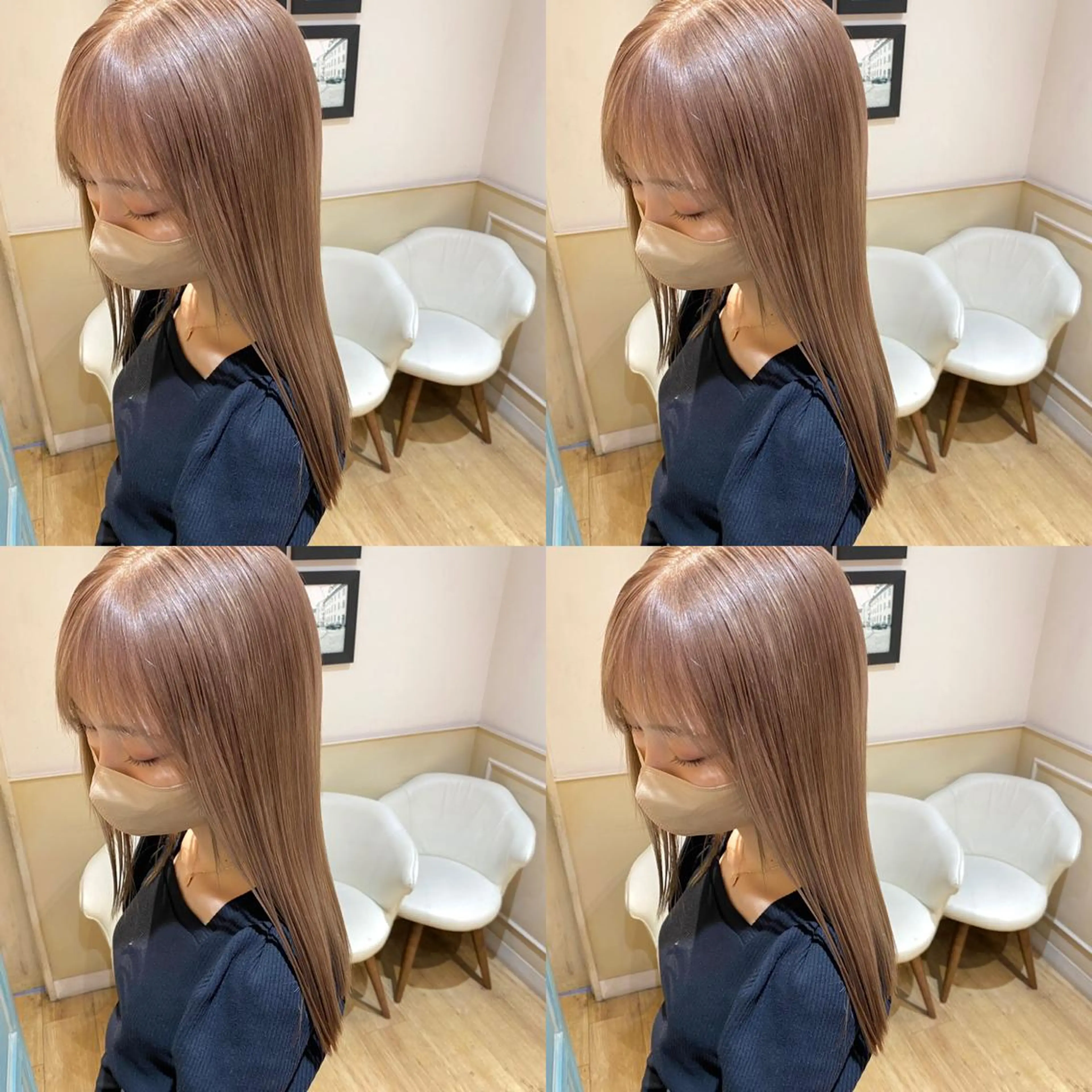 ロング カラー 店長✨️韓国ヘア✖️ 髪質改善カラー／純大のヘアスタイル