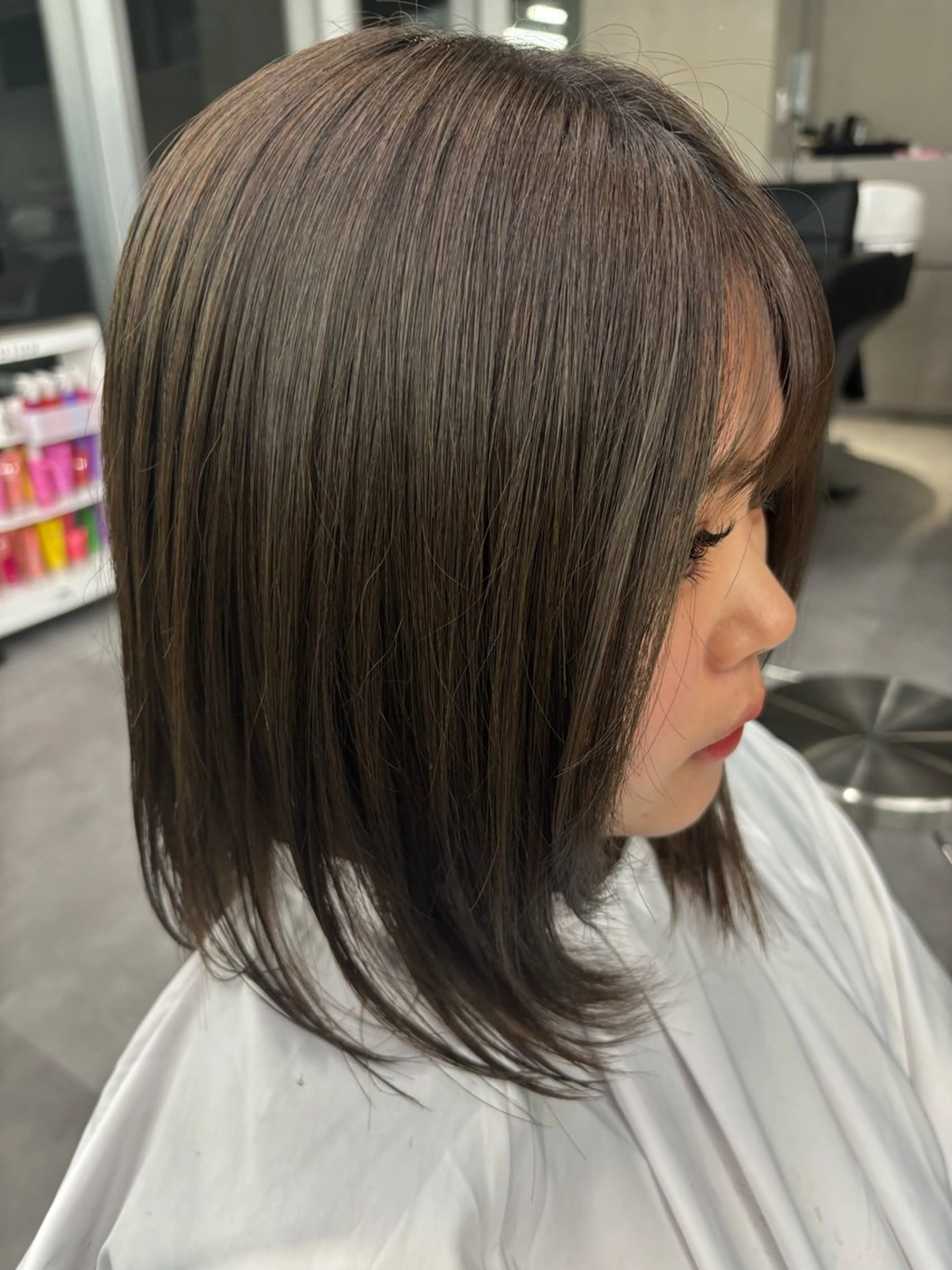 ショート ナンバーナイン所属・佐藤 莉子のヘアスタイル