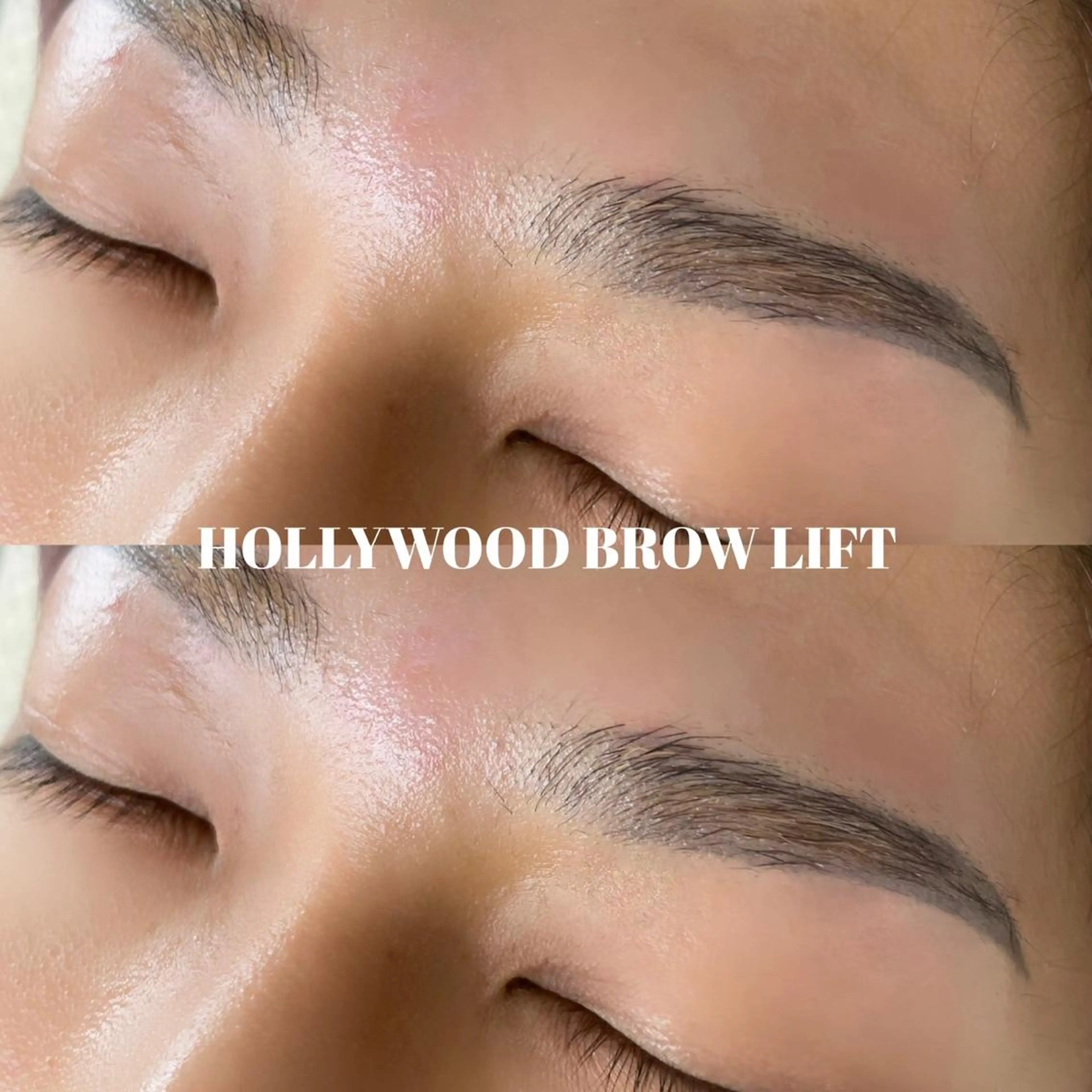 アイブロウ ハリウッドブロウリフト Ribbon所属・💖Ribbon Koharu💖のマツエク・マツパデザイン