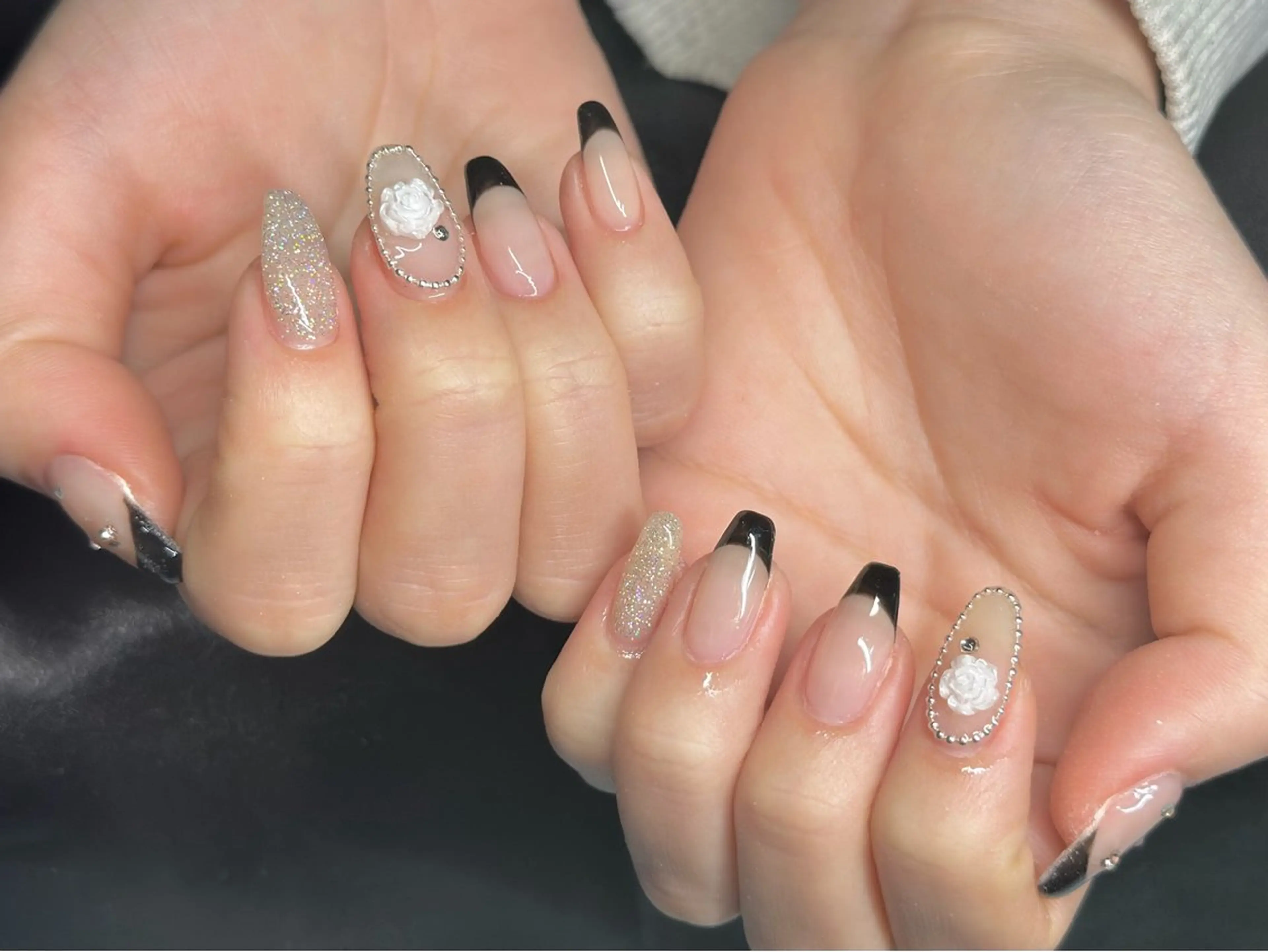 ネイル ハンドネイル Nail_ SkyBlue_Jのネイルデザイン