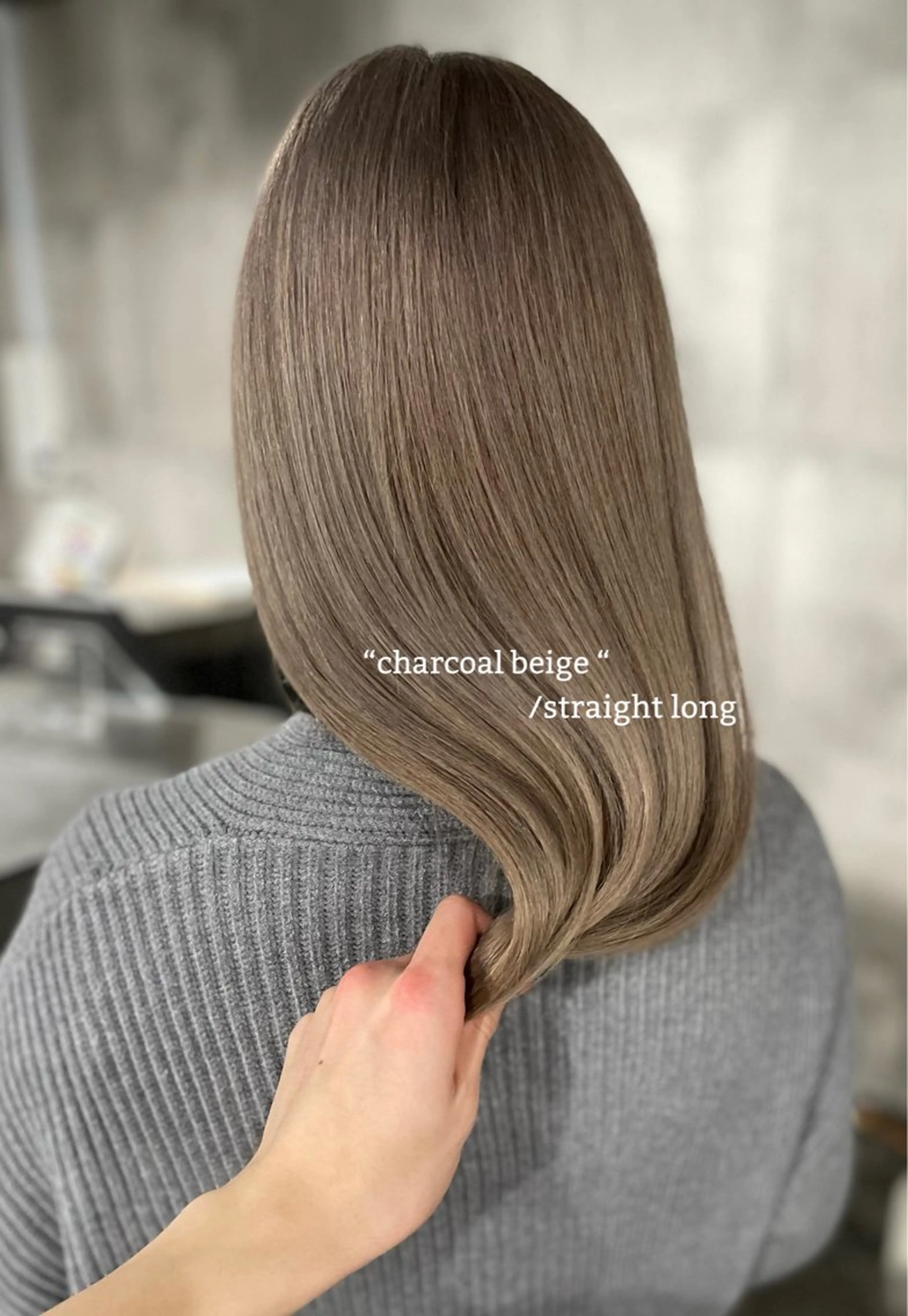 ロング カラー カット トリートメント REGOLITH （レゴリス）所属・山田隆成/韓国カット バレ、ハイライト得意のヘアスタイル