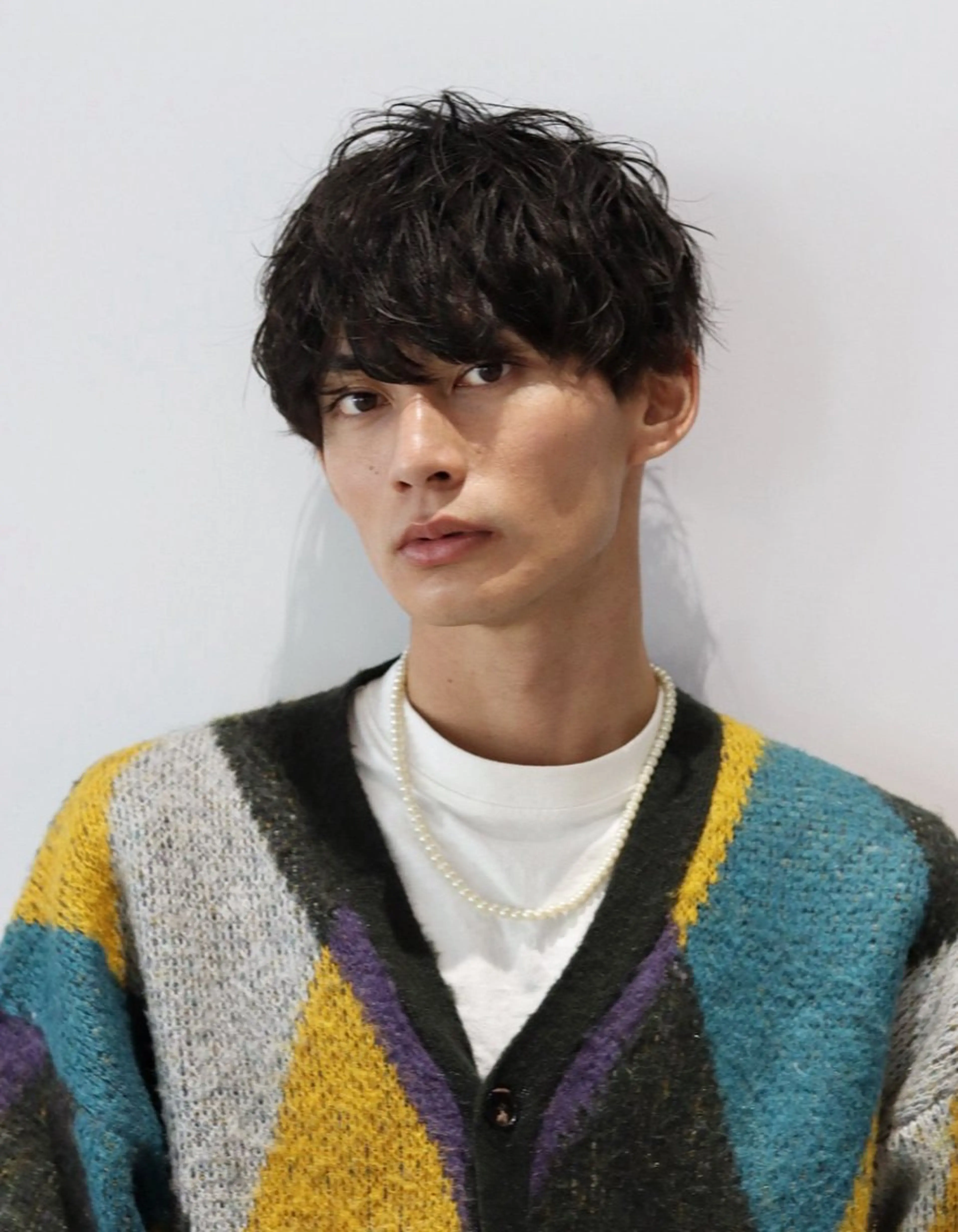 ショート パーマ メンズ [渋谷美容師] 玲弥のヘアスタイル