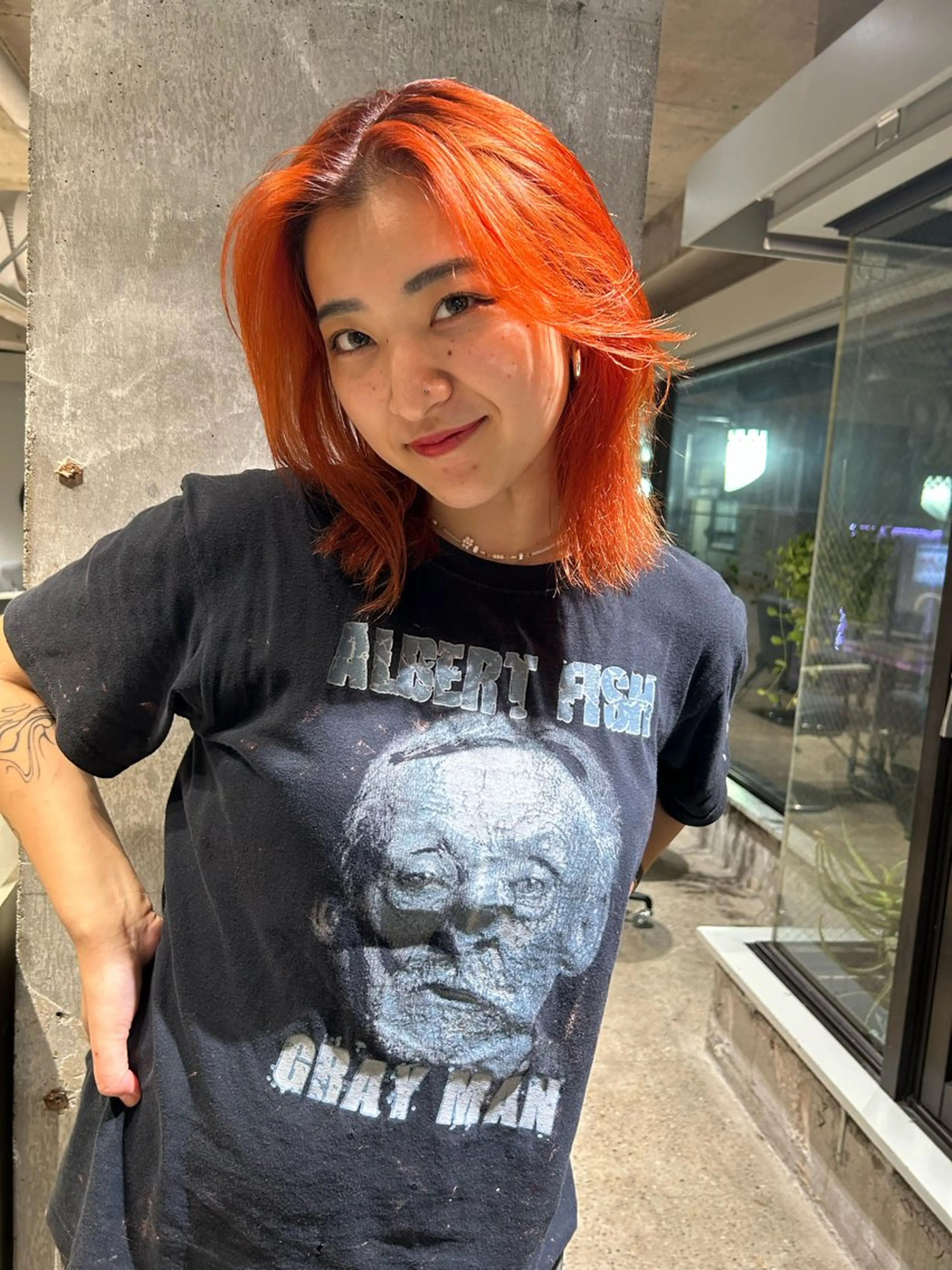 ミディアム レイヤーパーマ🪐 伽羅のヘアスタイル