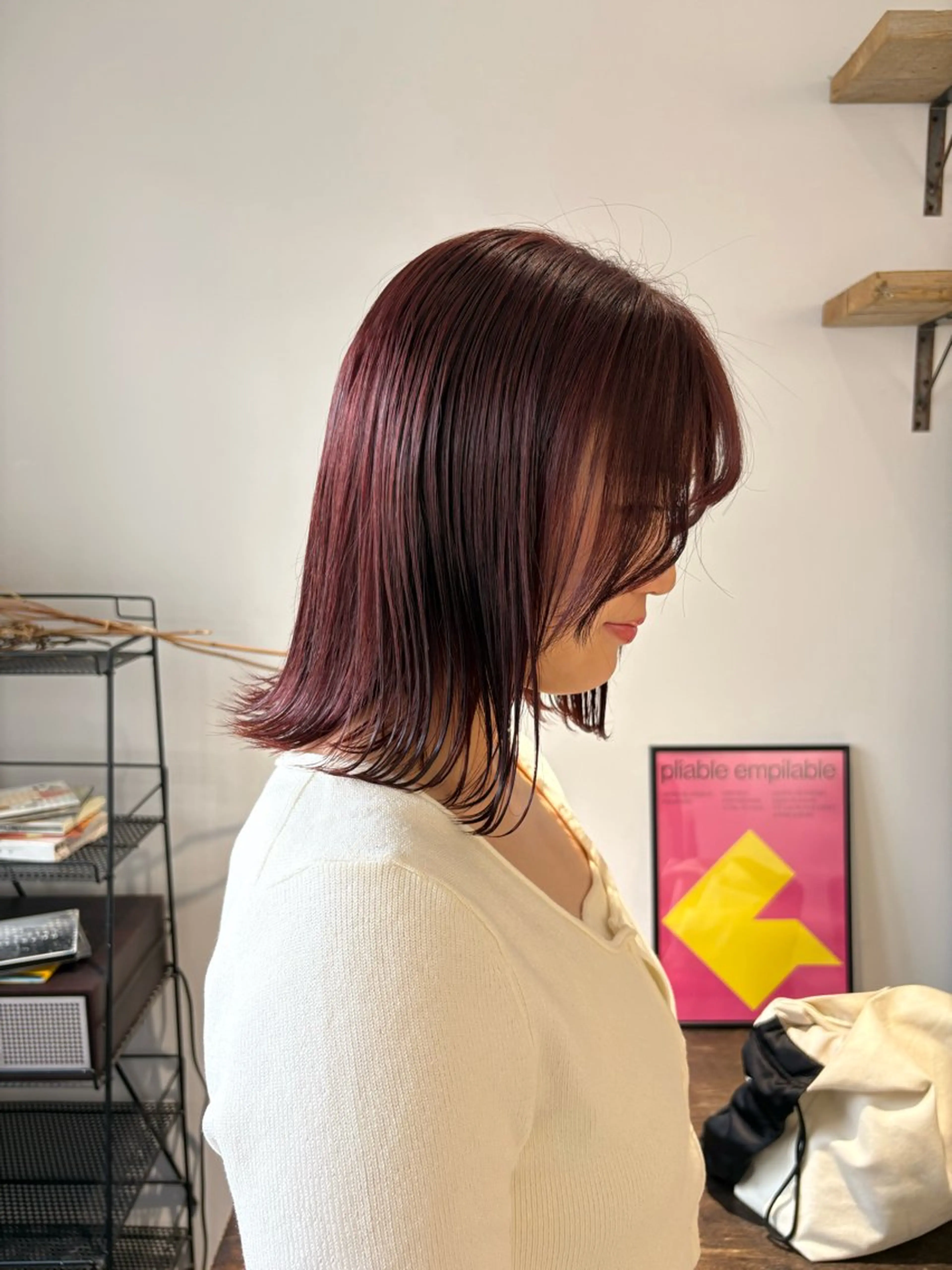 ショート 切りっぱなしボブ ボブ 須田 彩葉のヘアスタイル