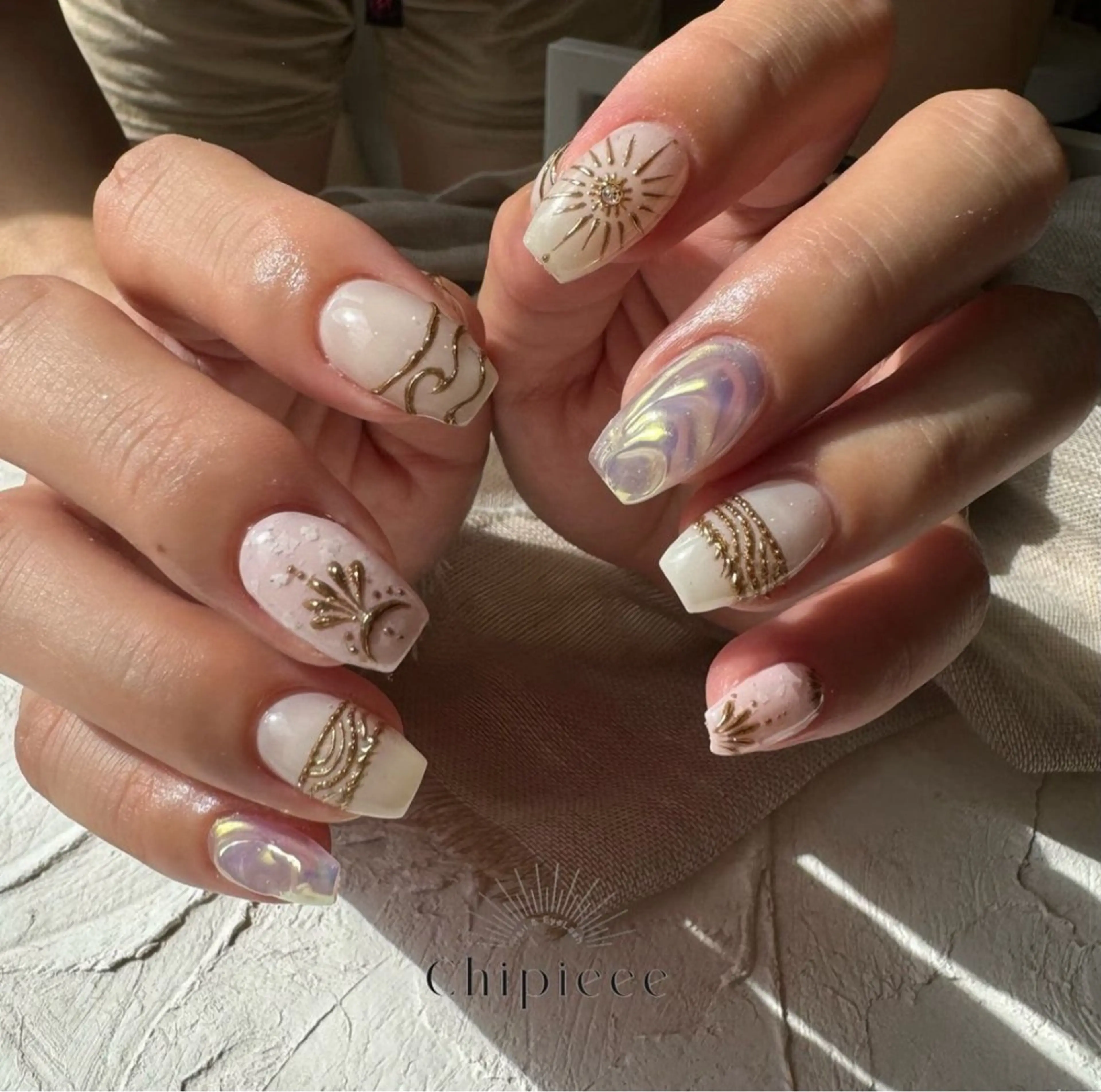 ネイル アートネイル ハンドネイル chipieee kannaのネイルデザイン