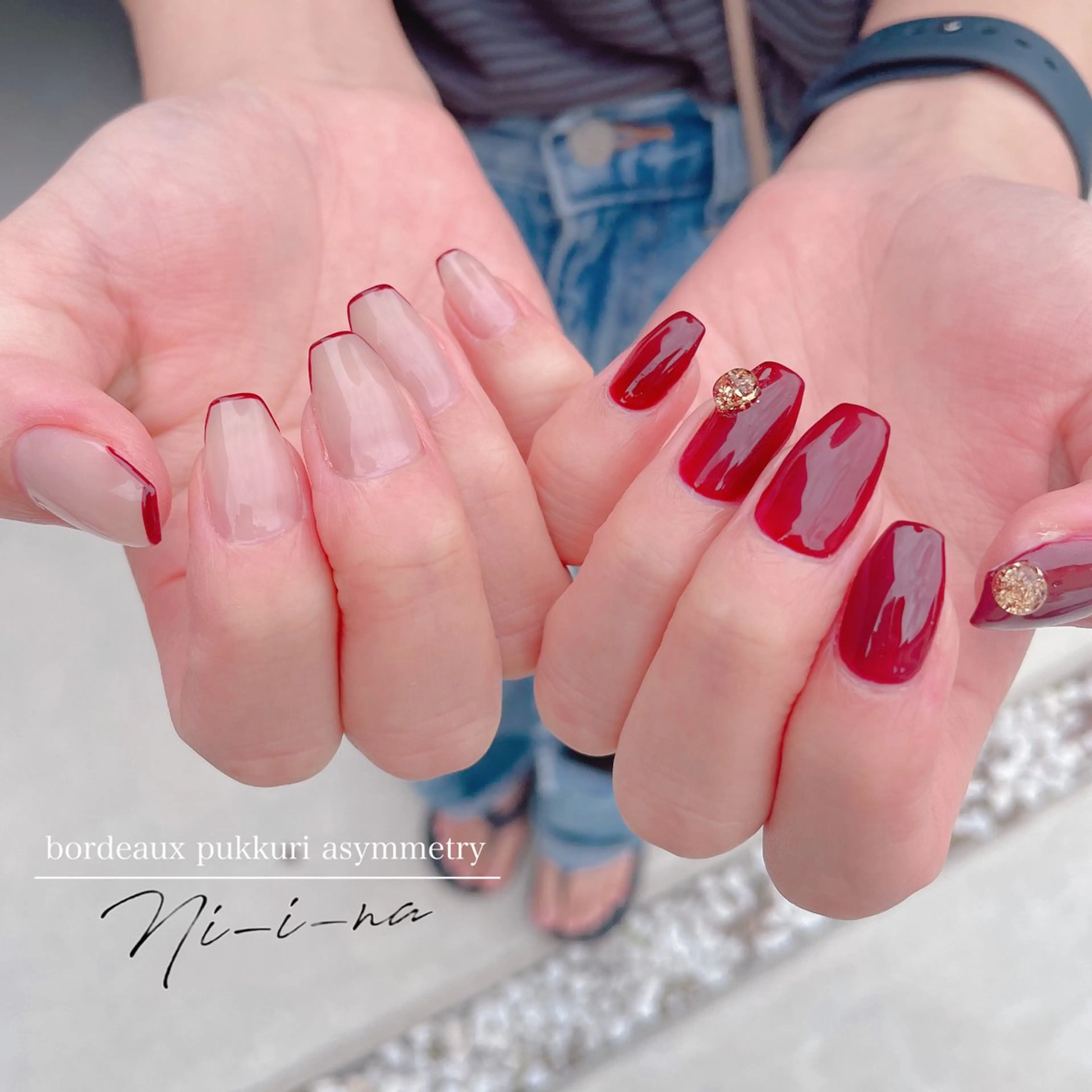 ネイル ハンドネイル nail salon Ni-i-naのネイルデザイン