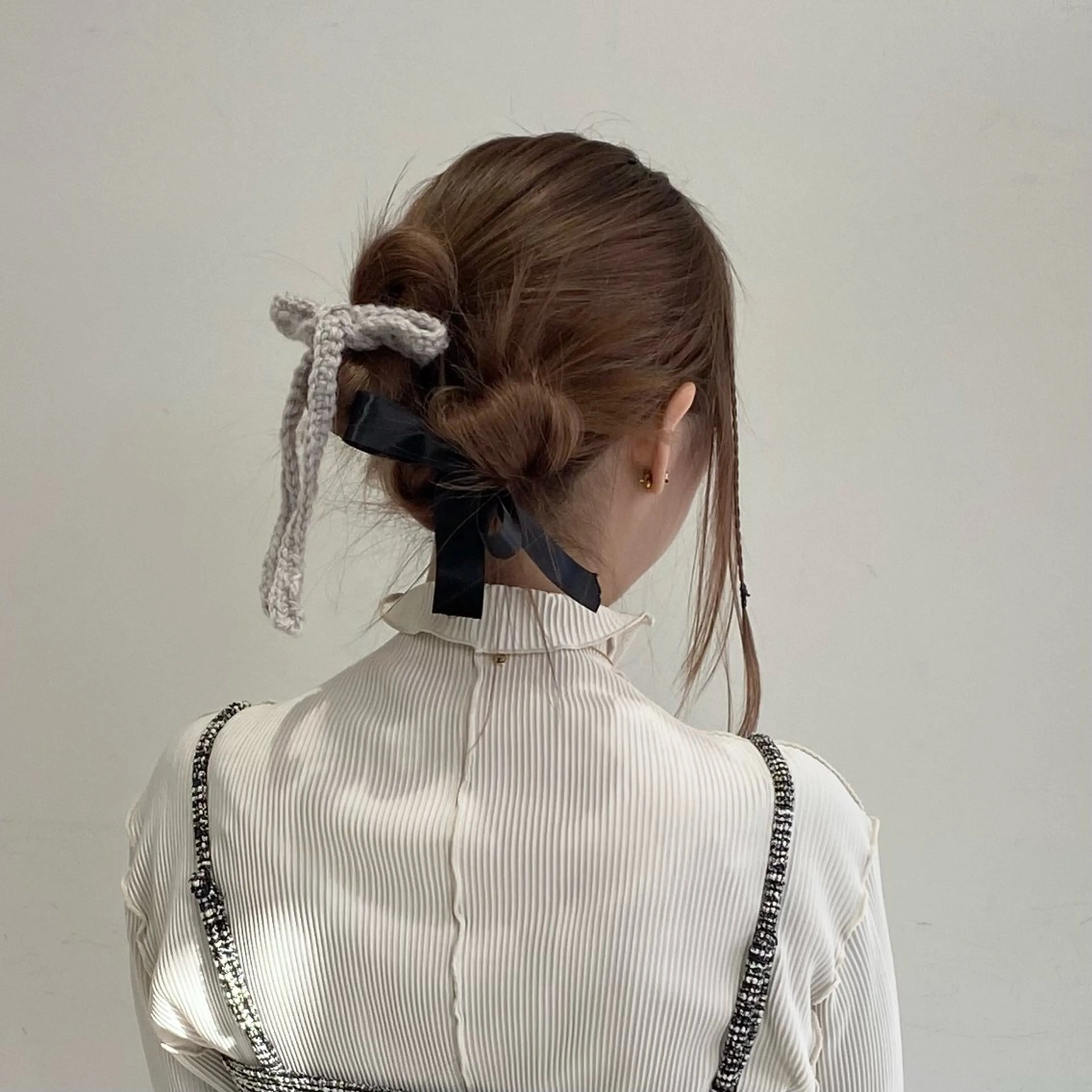 ミディアム ヘアアレンジ 岡山 愛のヘアスタイル