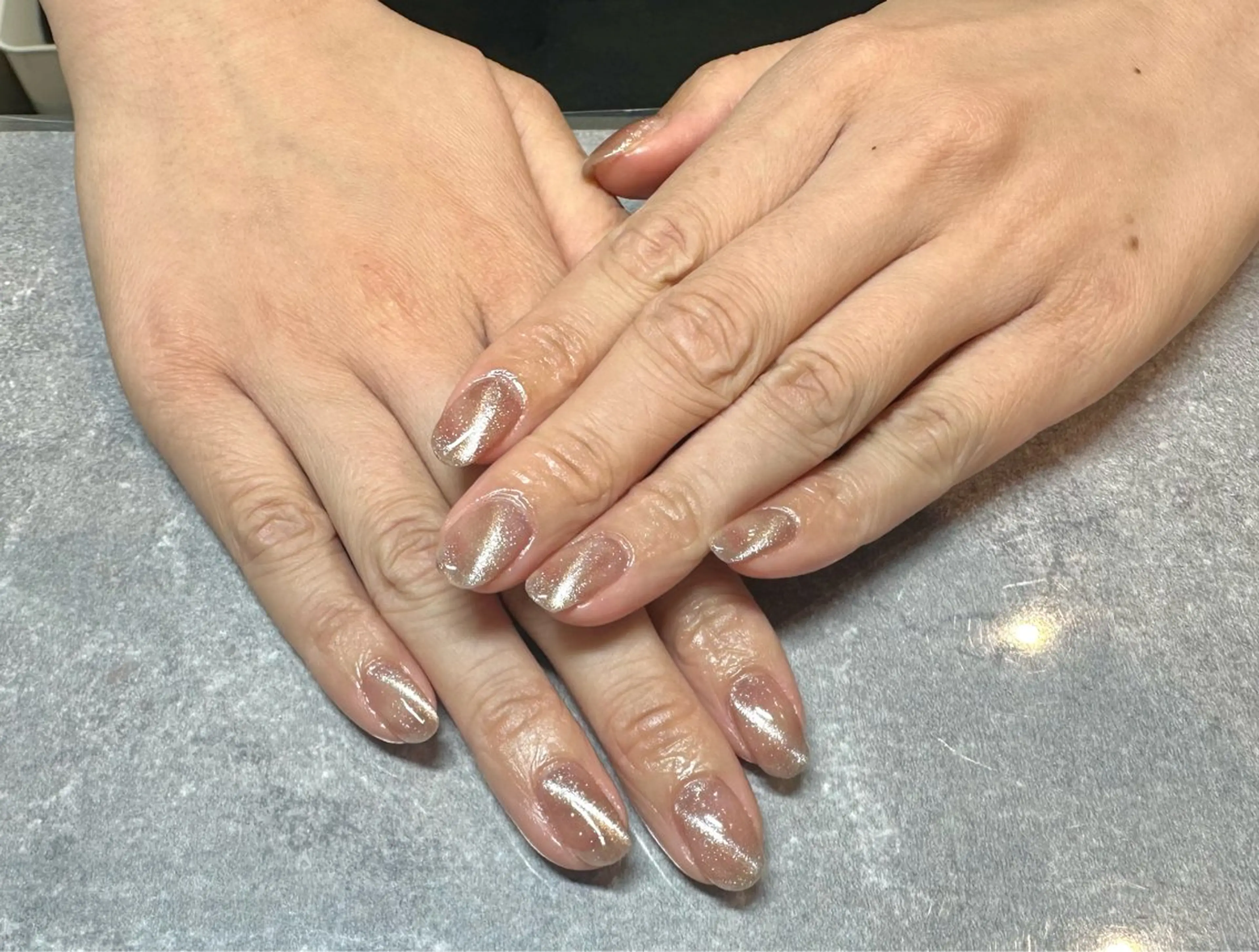 ネイル マグネットネイル ネイルサロンW【深江橋店】所属・MA RIEのネイルデザイン