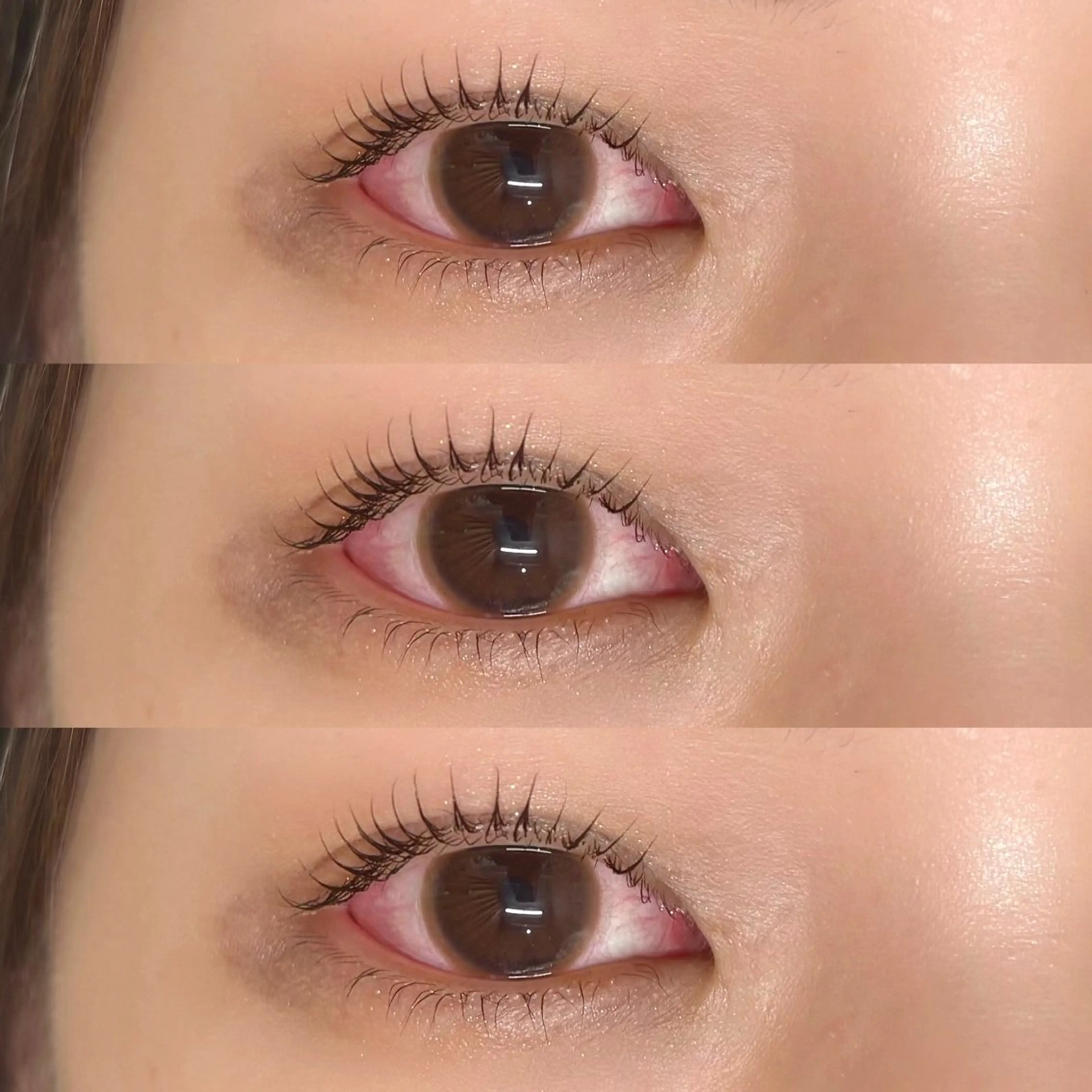 マツエク・マツパ 束感まつ毛 Cカール ナチュラル 下まつげエクステ マツパ meg .のマツエク・マツパデザイン