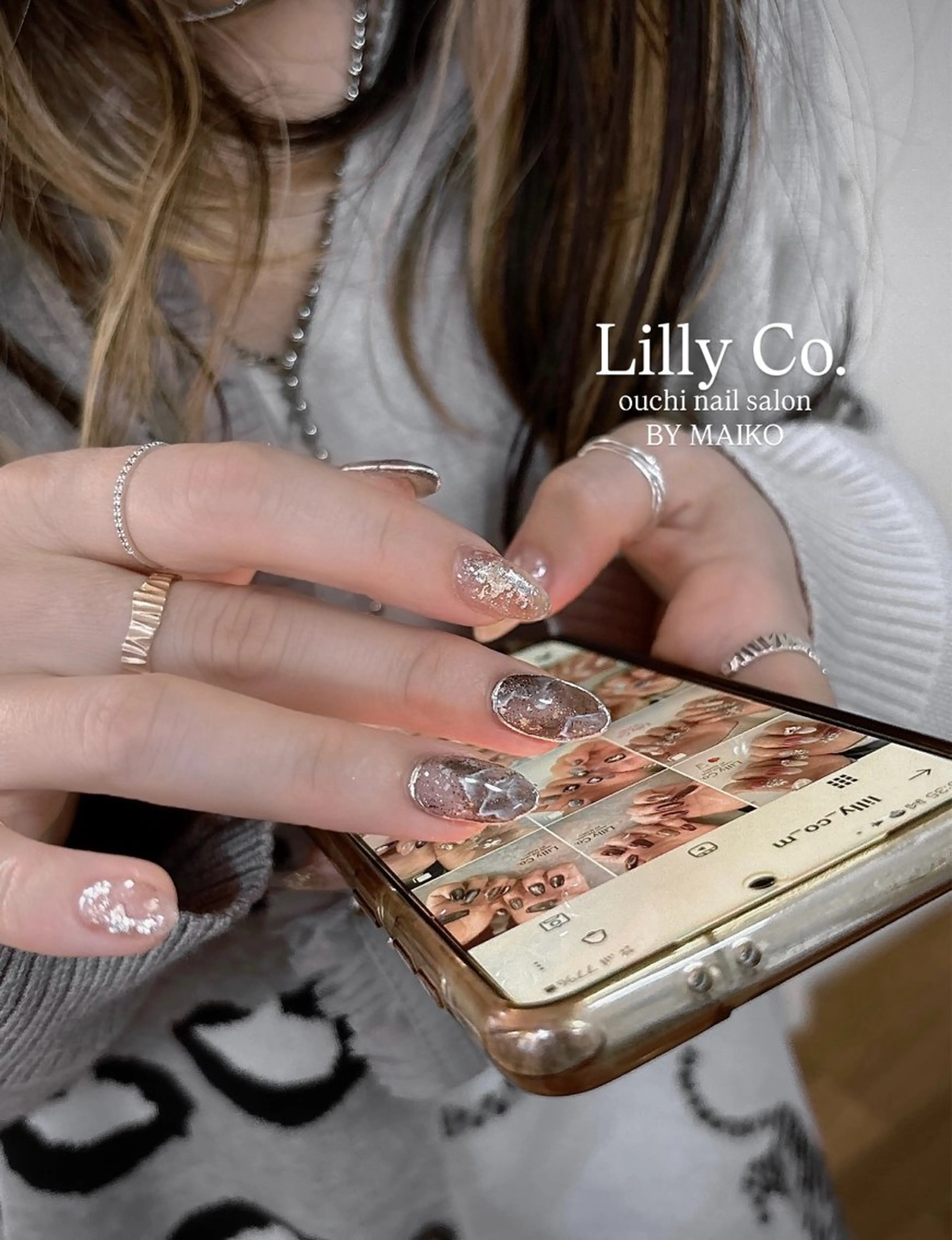 ネイル ハンドネイル ハンドケア Lilly Co.のネイルデザイン