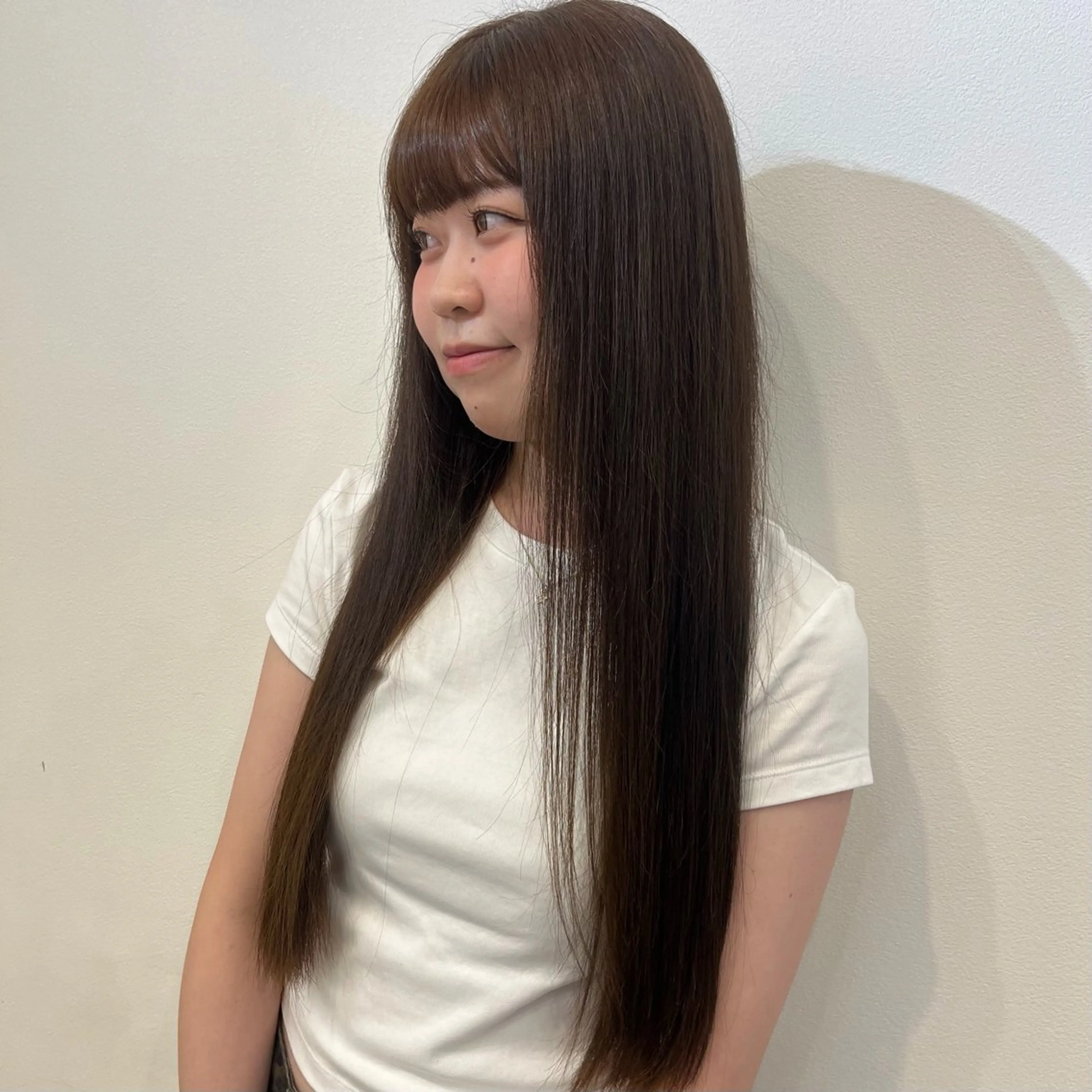 ロング カラー ブラウンカラー ココアブラウン ヘアカラー TROIS.高崎所属・aoi/ブリーチ/ カラー🩵/高崎のヘアスタイル