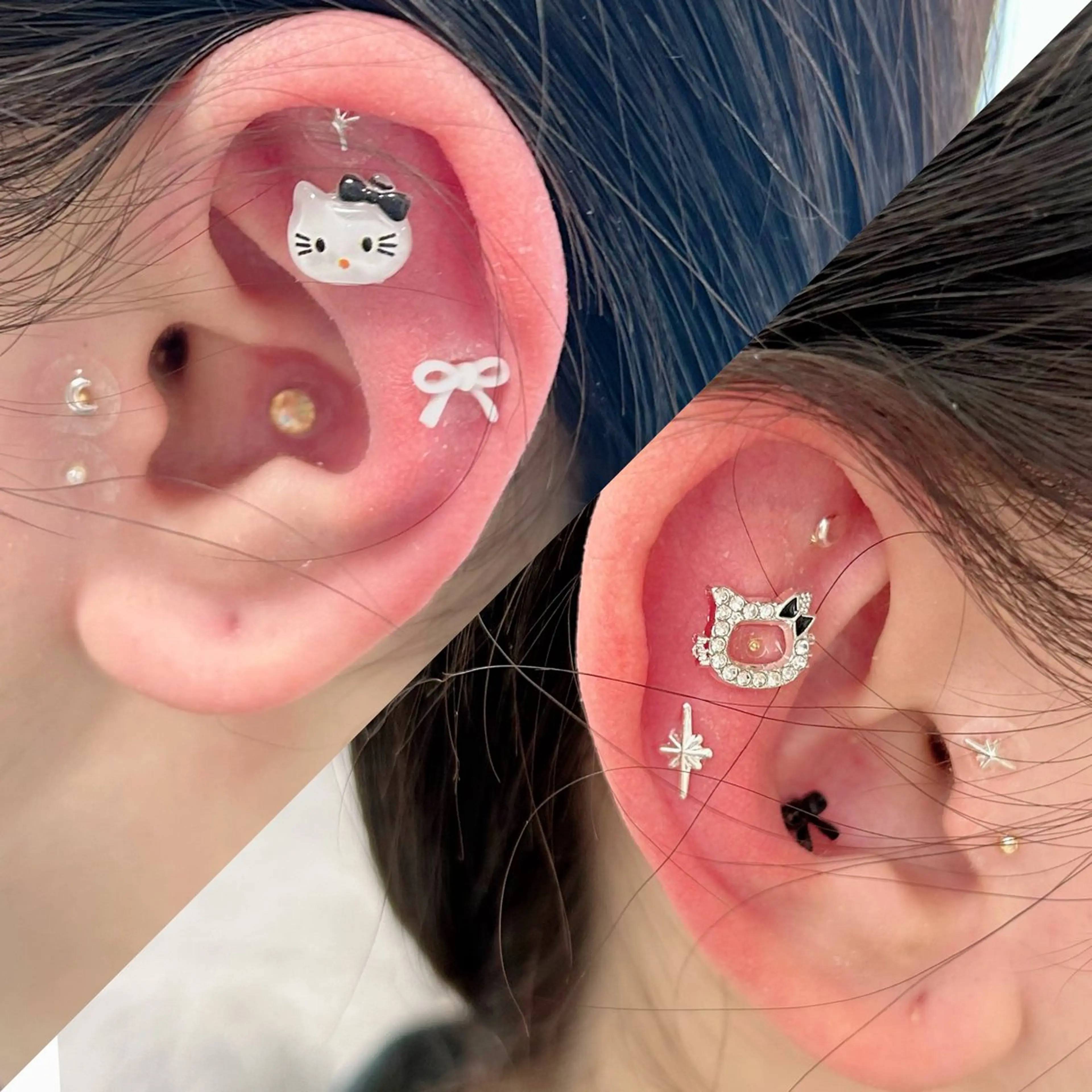 【SNSで大注目！】シンプルコース《耳つぼジュエリー》の写真