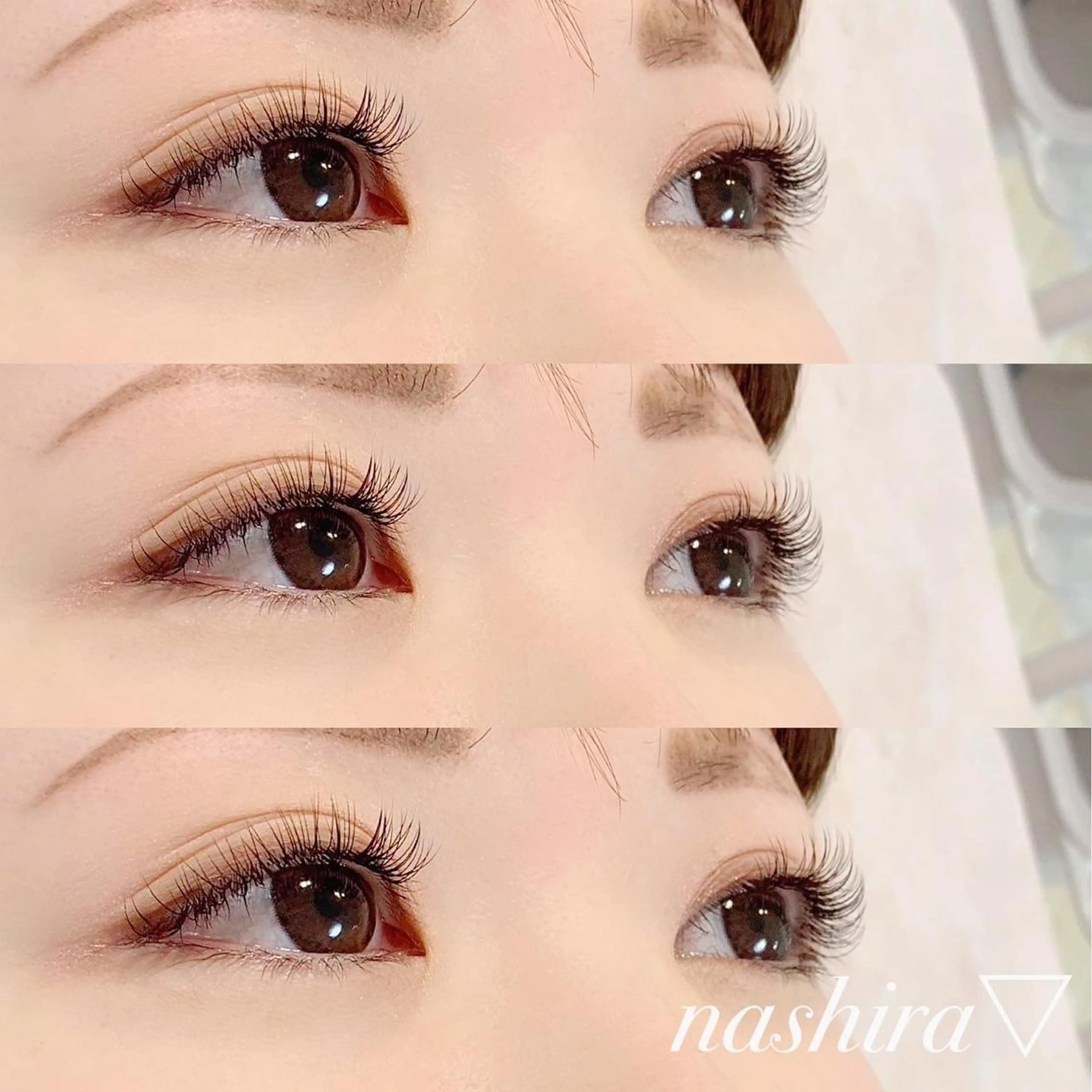 マツエク・マツパ Dカール マツエク nashira -ナシラ- 恵比寿のマツエク・マツパデザイン