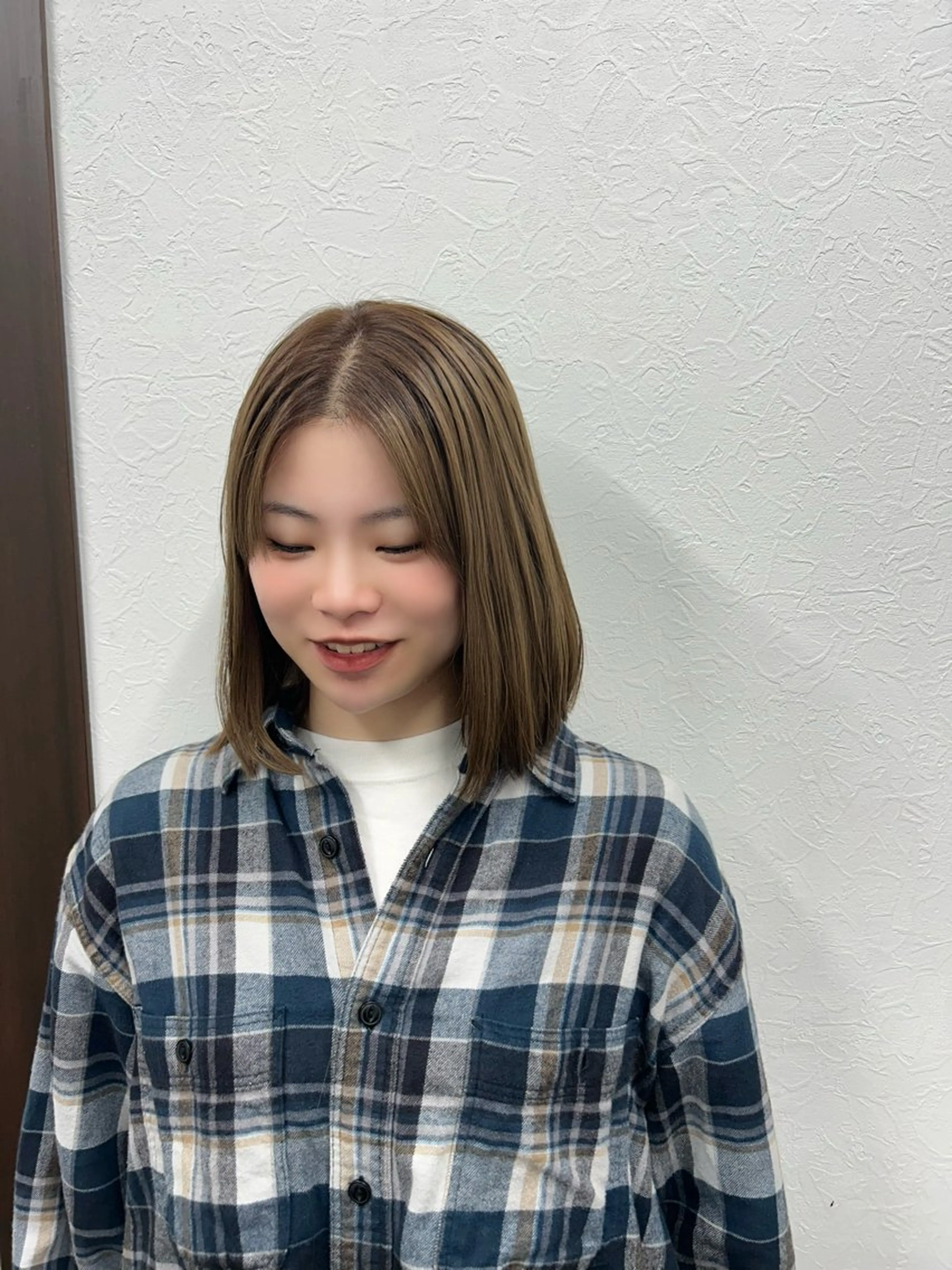 ミディアム 鈴木 アメリのヘアスタイル