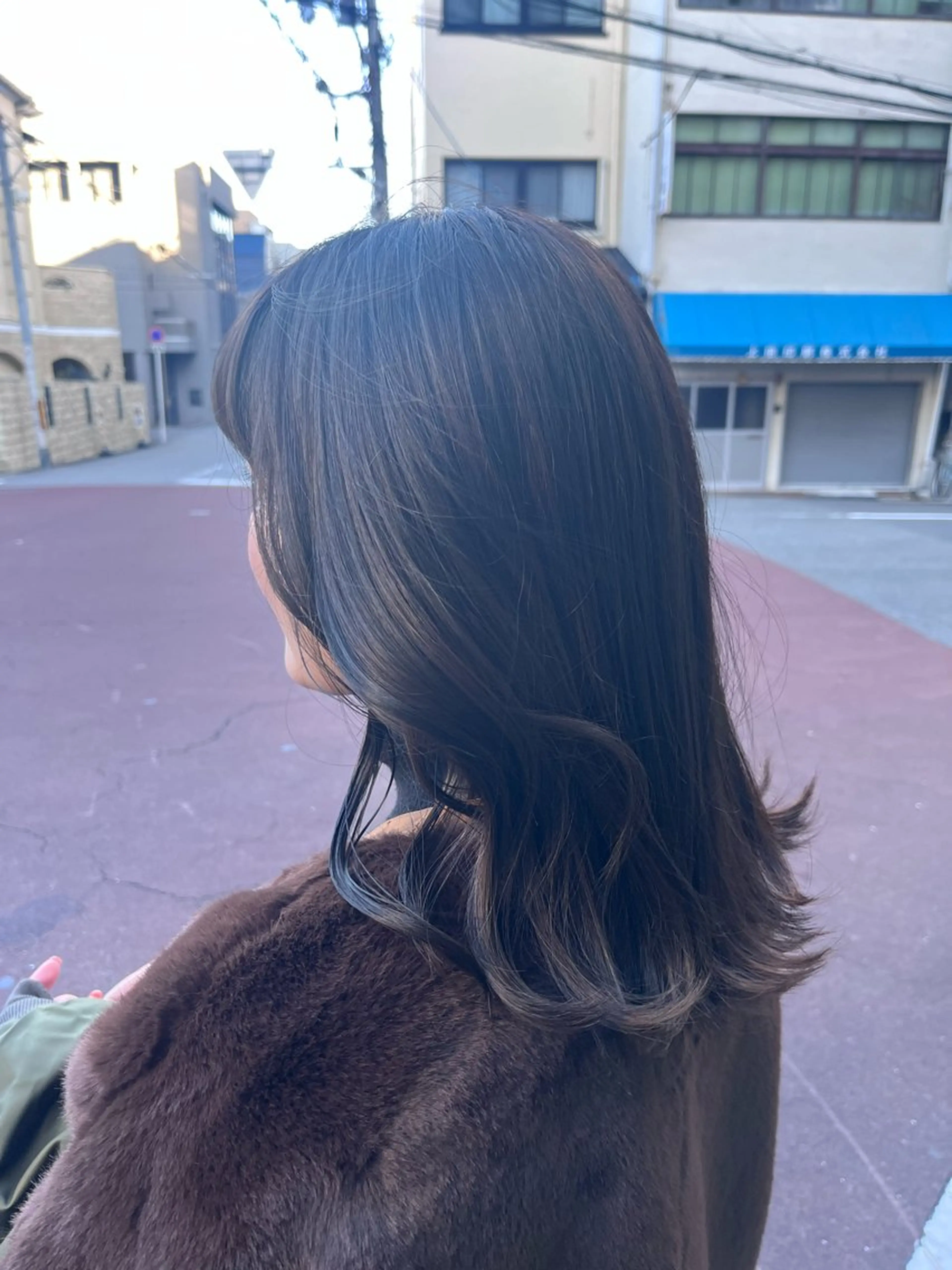 セミロング ヘアカラー トリートメント °ʚ ふじくら なつみɞ°のヘアスタイル