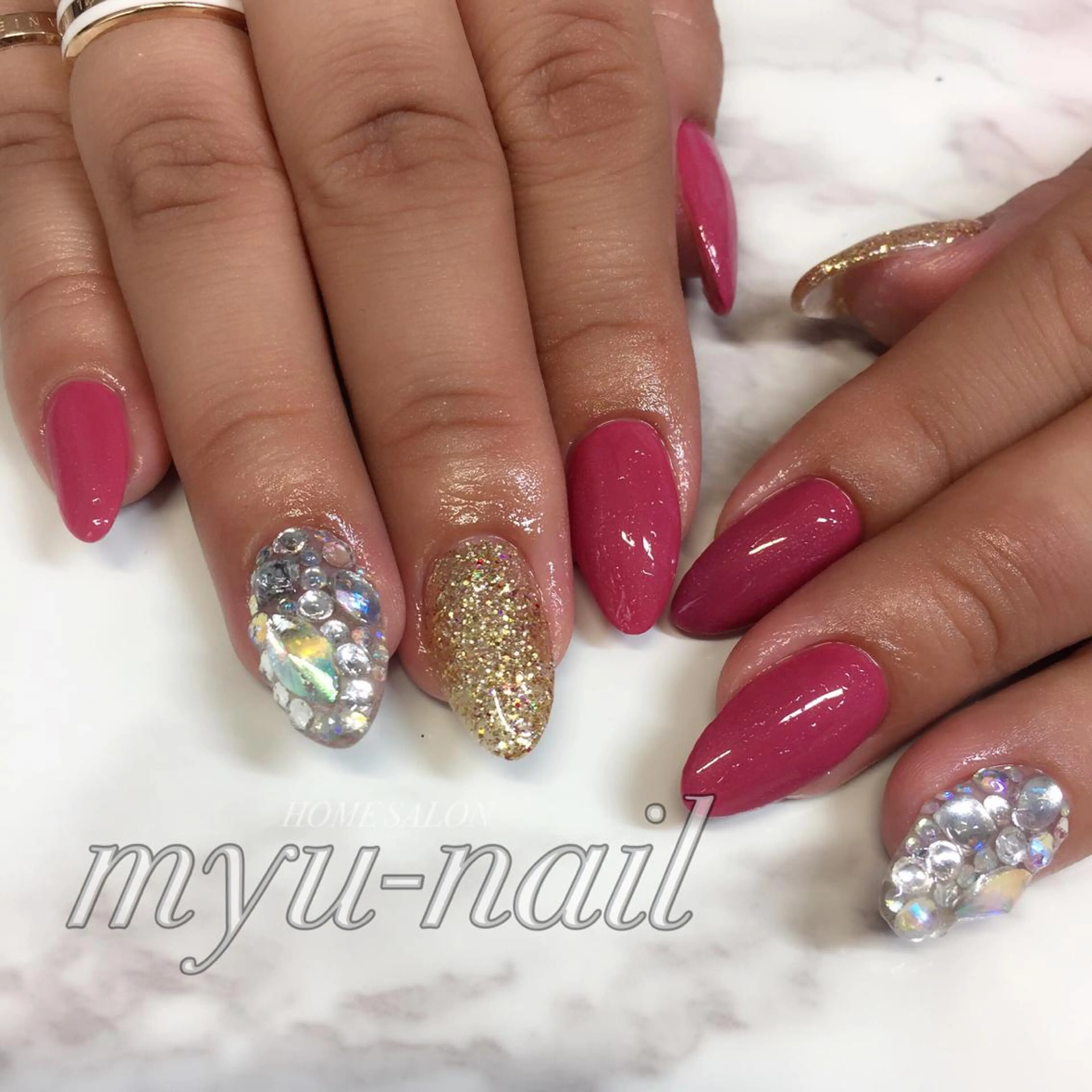ネイル ホームサロン myu-nailのネイルデザイン