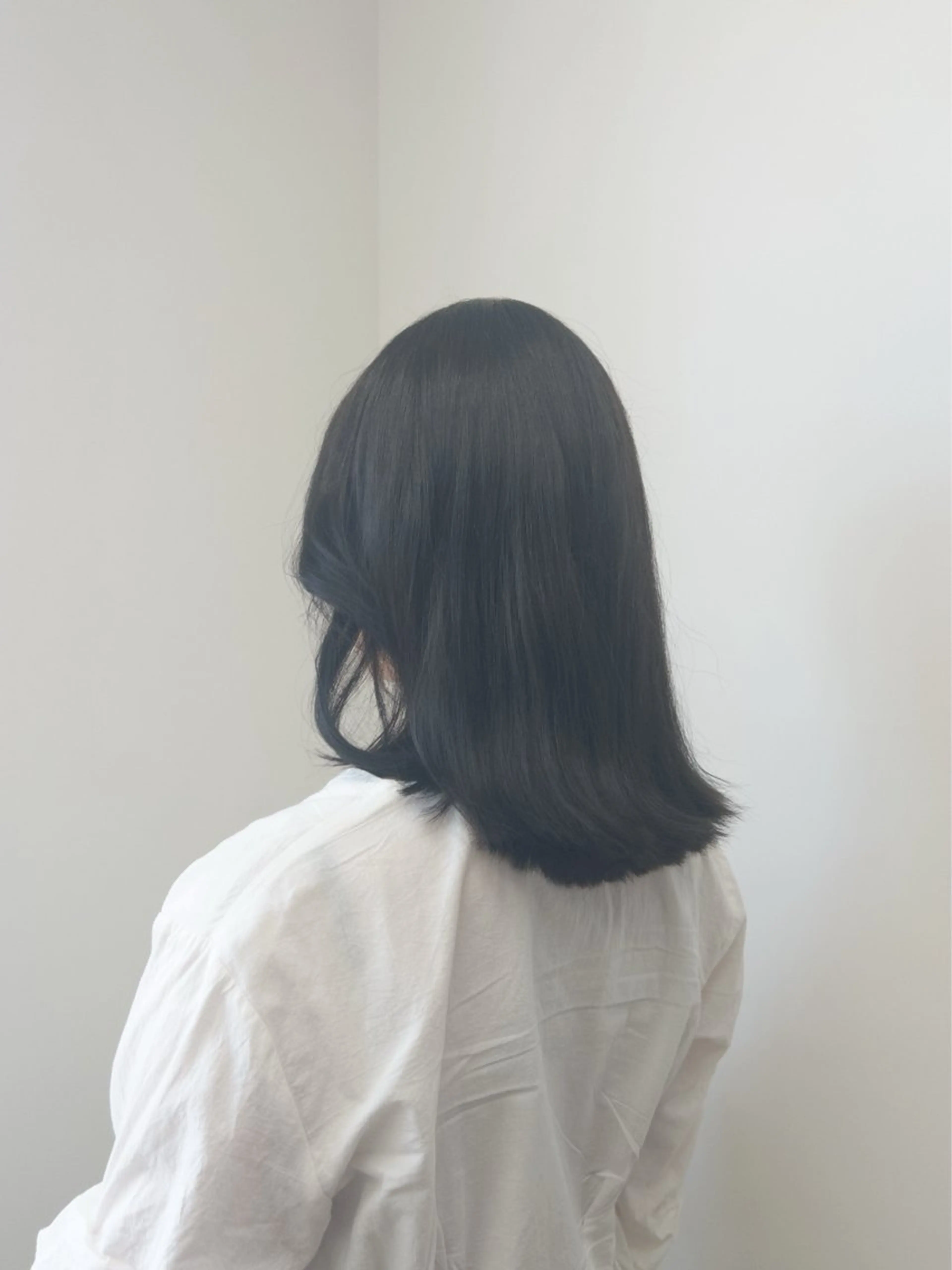 セミロング ヘアカラー トリートメント BALANCE ゆなのヘアスタイル