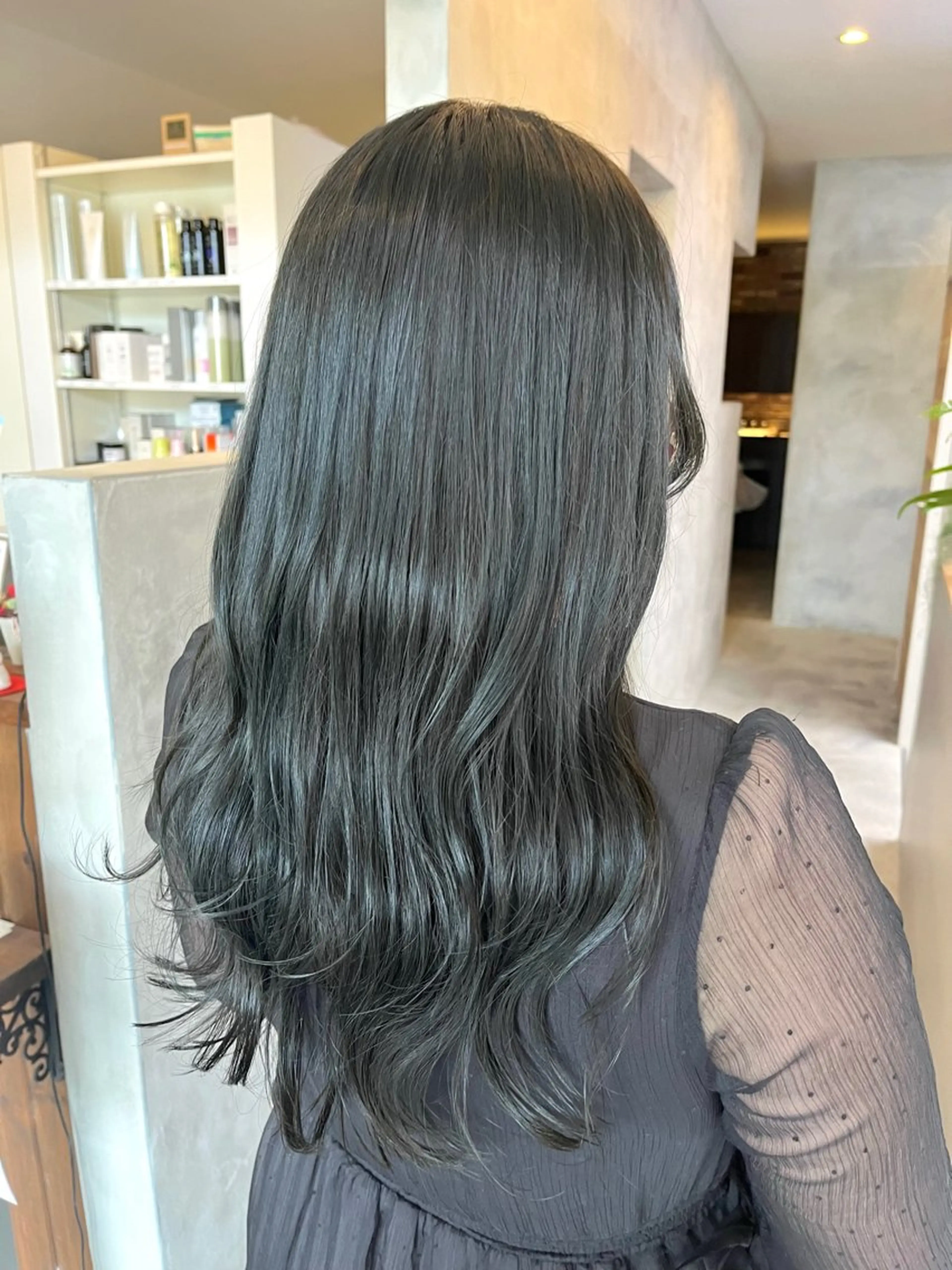 ロング カラー カット ヘアカラー トリートメント Salon de  COCO所属・Yuka /ツヤカラー✨のヘアスタイル