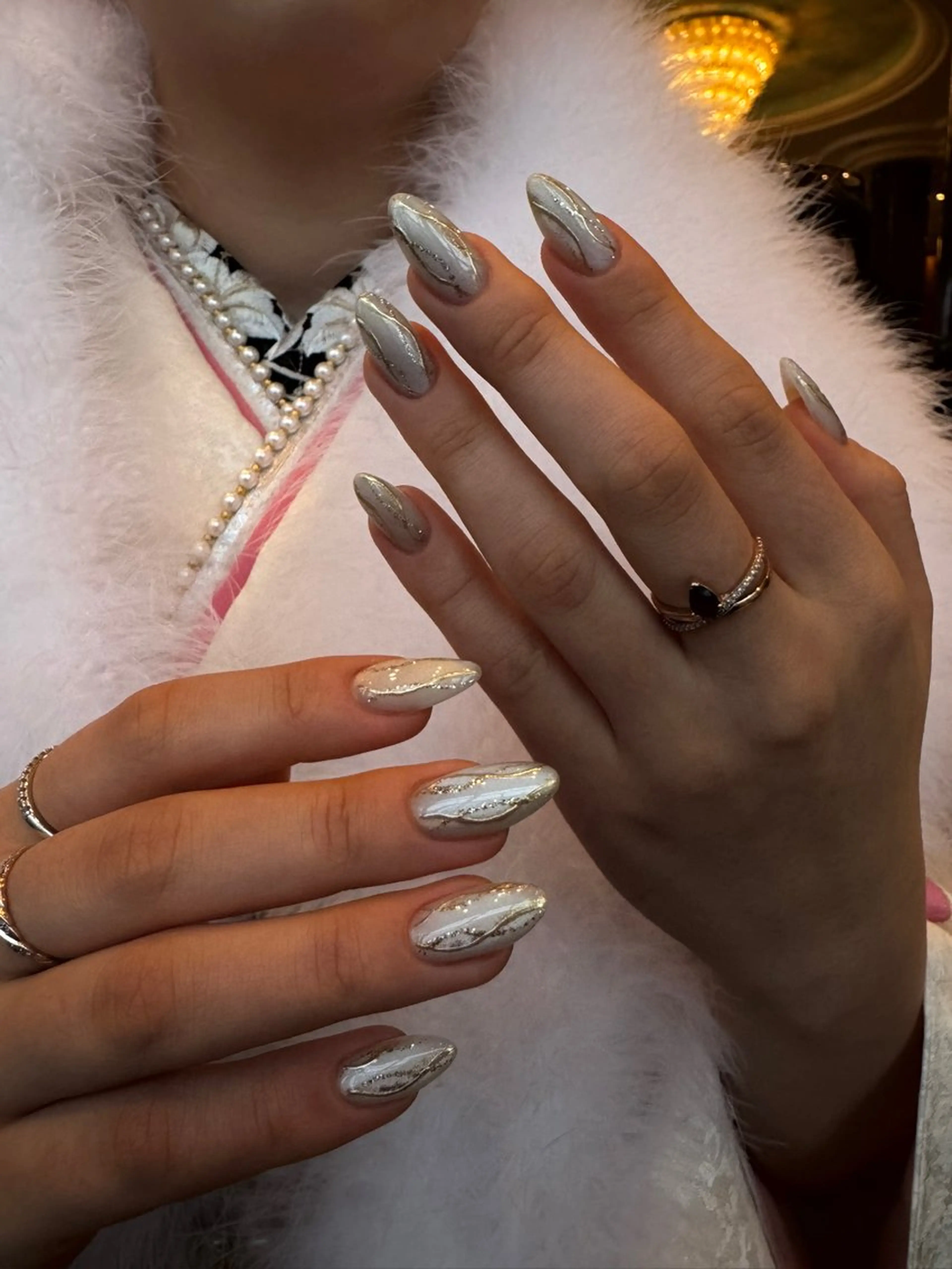 ネイル 成人式 DARIA Nailsのネイルデザイン