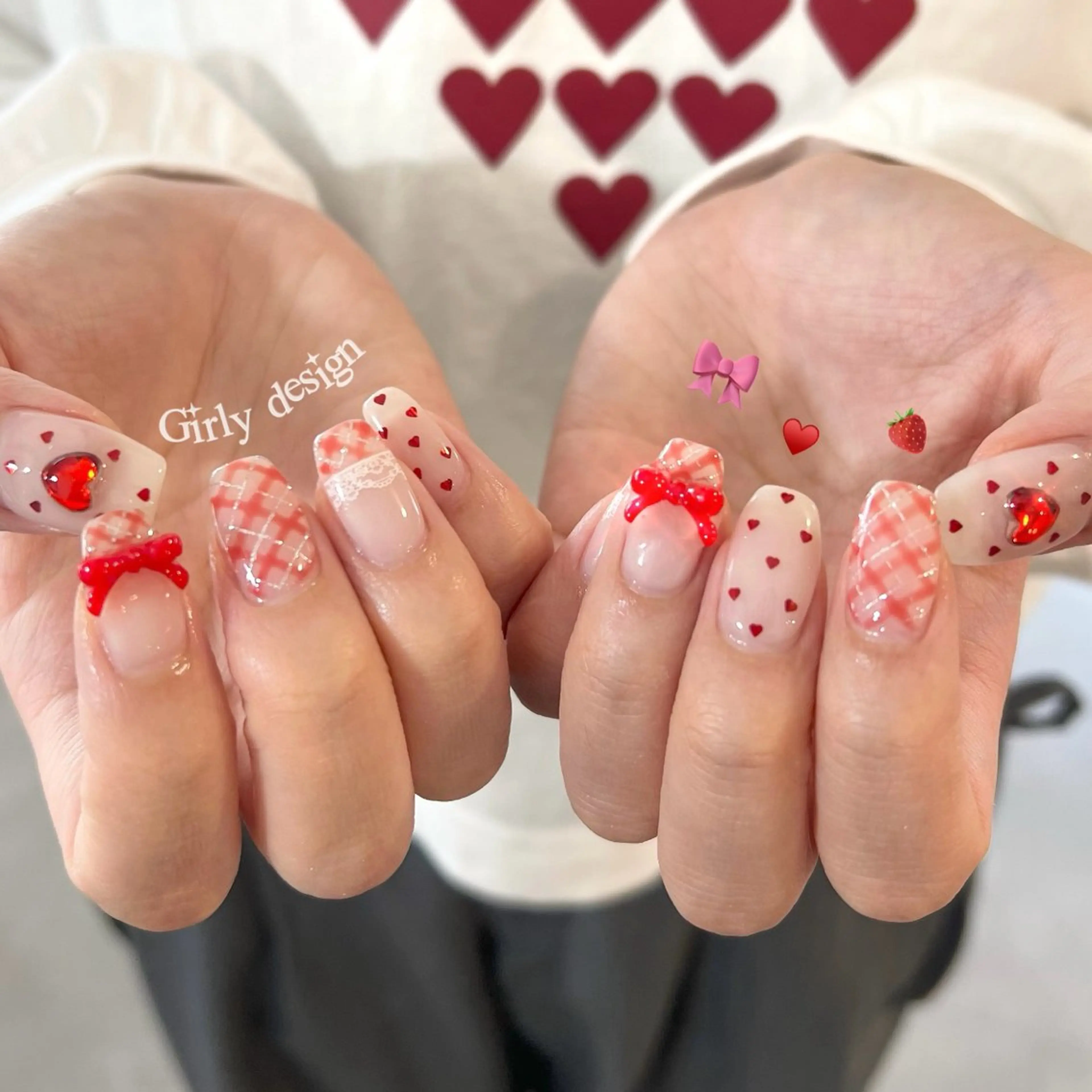 ネイル ハンドネイル sio.nail&eyebrow salon shimokitazawa2号店所属・nailist mana𖤐´-のネイルデザイン